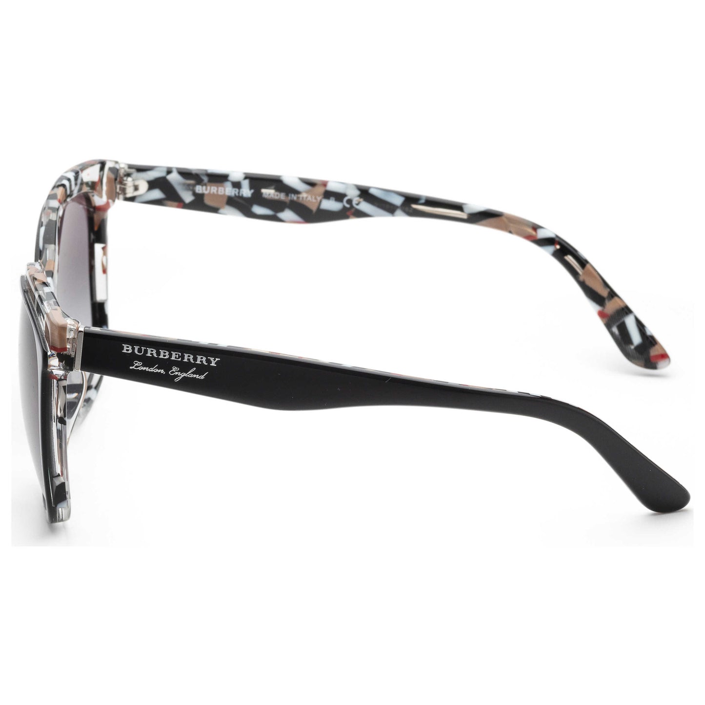 Left view of Burberry Fashion Women's Sunglasses BE4270F-37298G-55