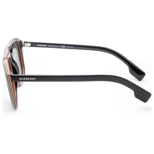 Left view of Burberry Fashion Men's Sunglasses BE4286-379881-55