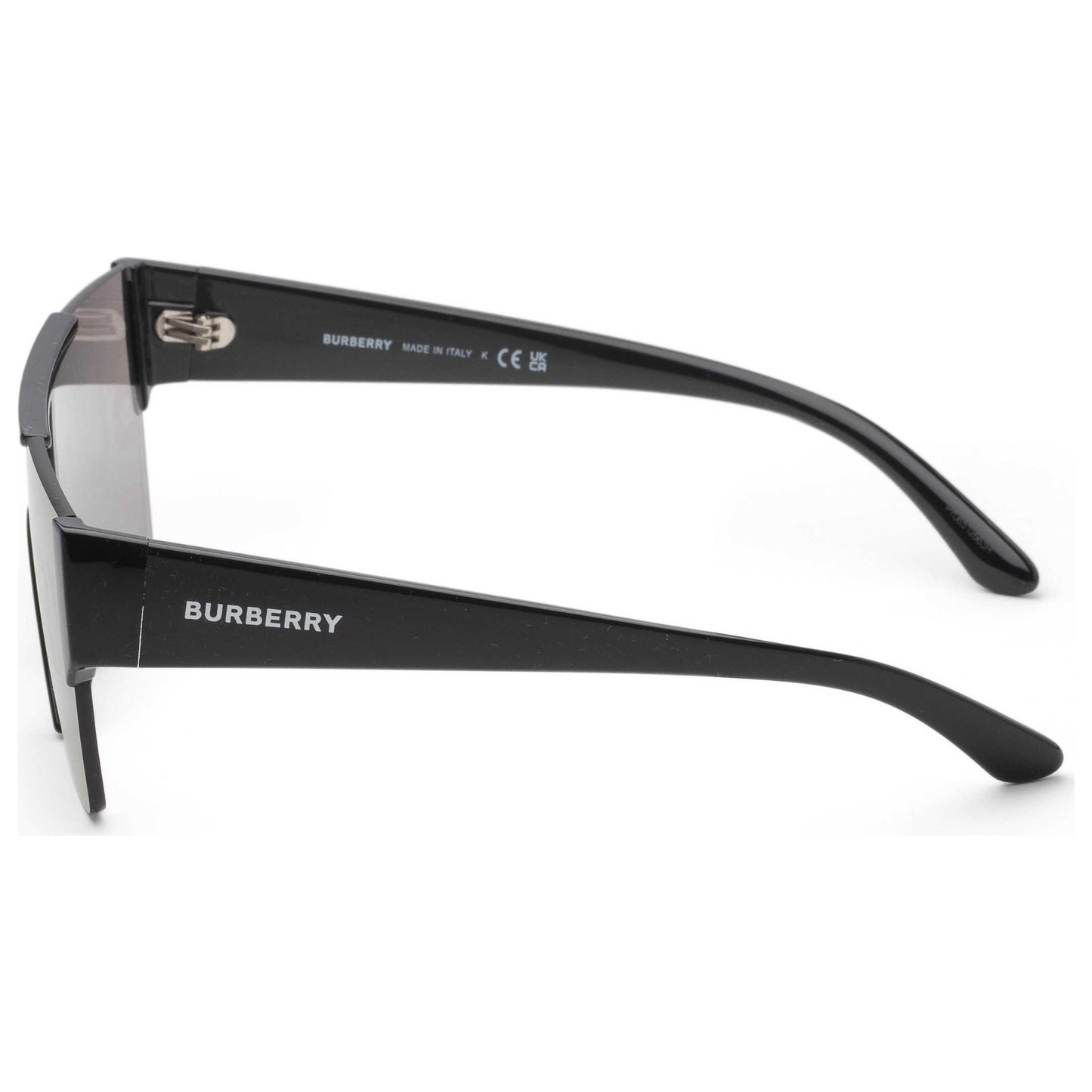 Left view of Burberry Men's Sunglasses BE4291-3001-G-38