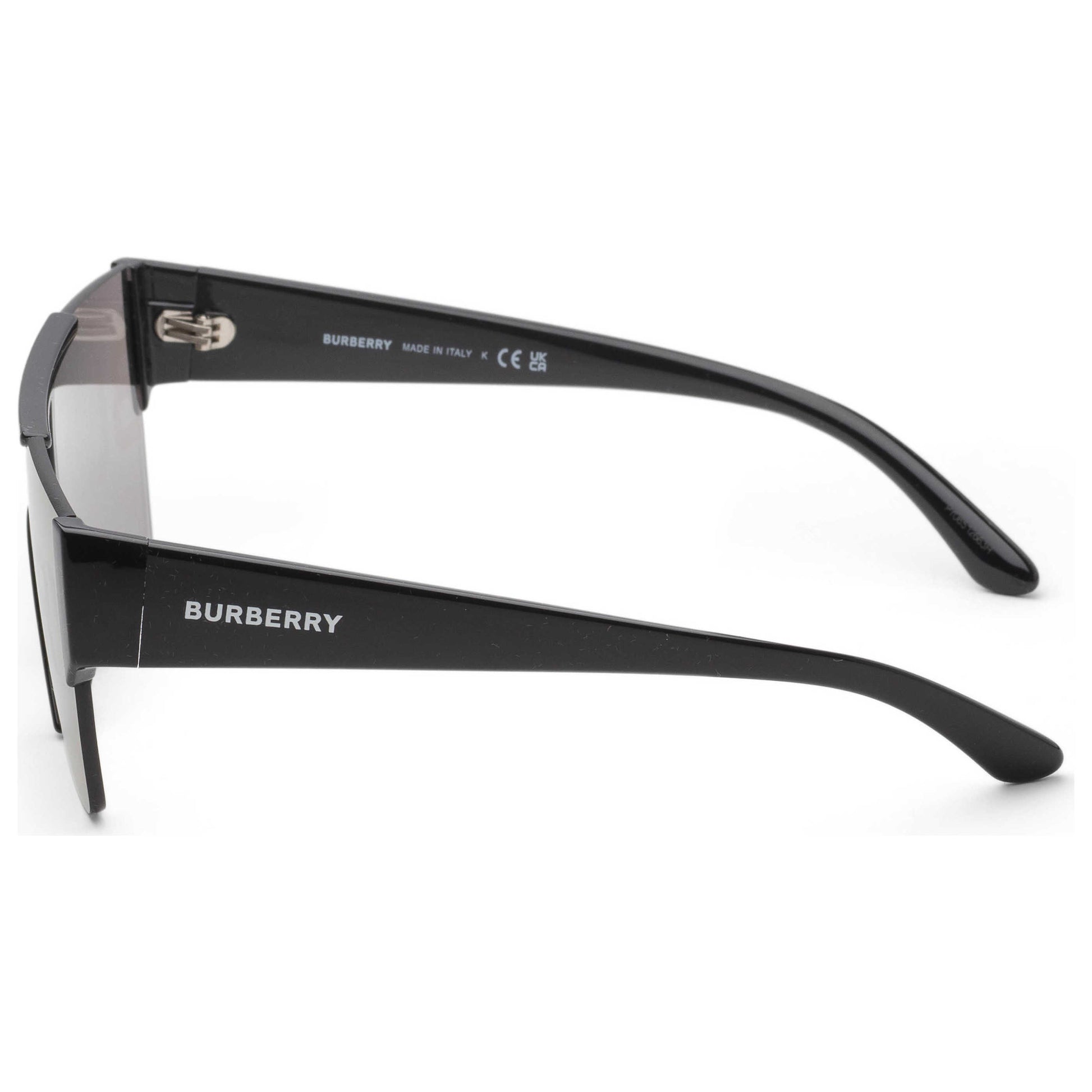 Left view of Burberry Men's Sunglasses BE4291-3001-G-38