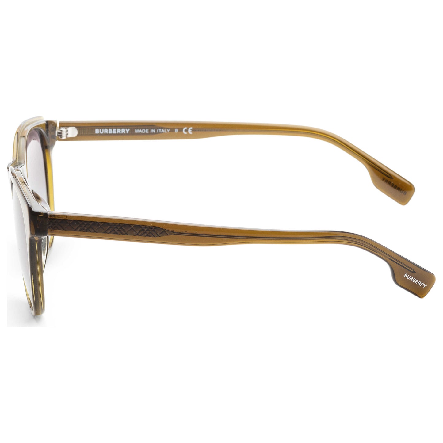 Left view of Burberry Fashion Men's Sunglasses BE4310F-33568G54