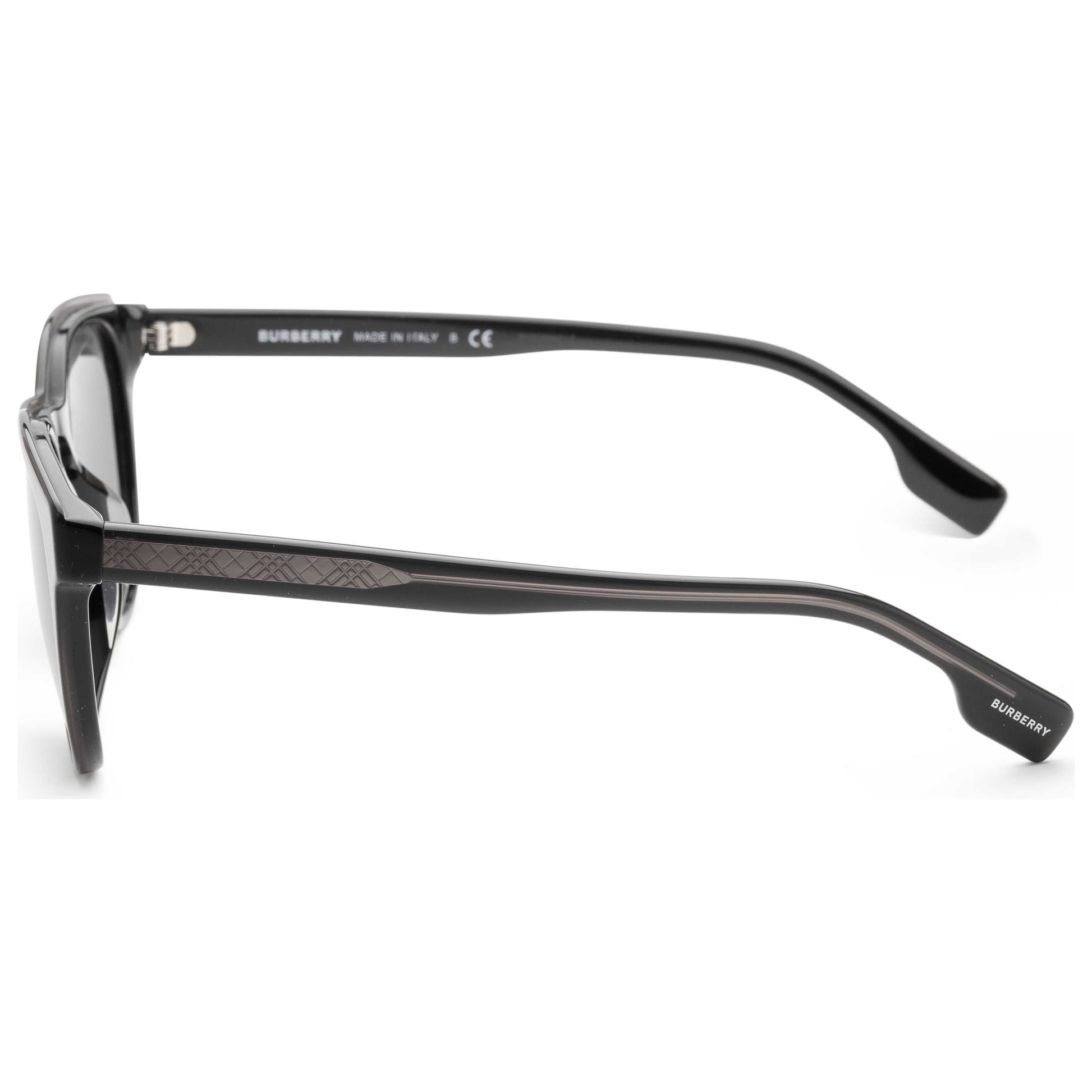 Left view of Burberry Fashion Men's Sunglasses BE4310F-385087-54