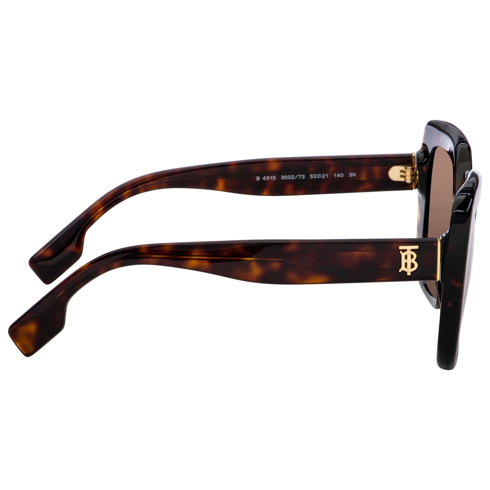 Left view of Burberry Fashion Women's Sunglasses BE4315-300273-53