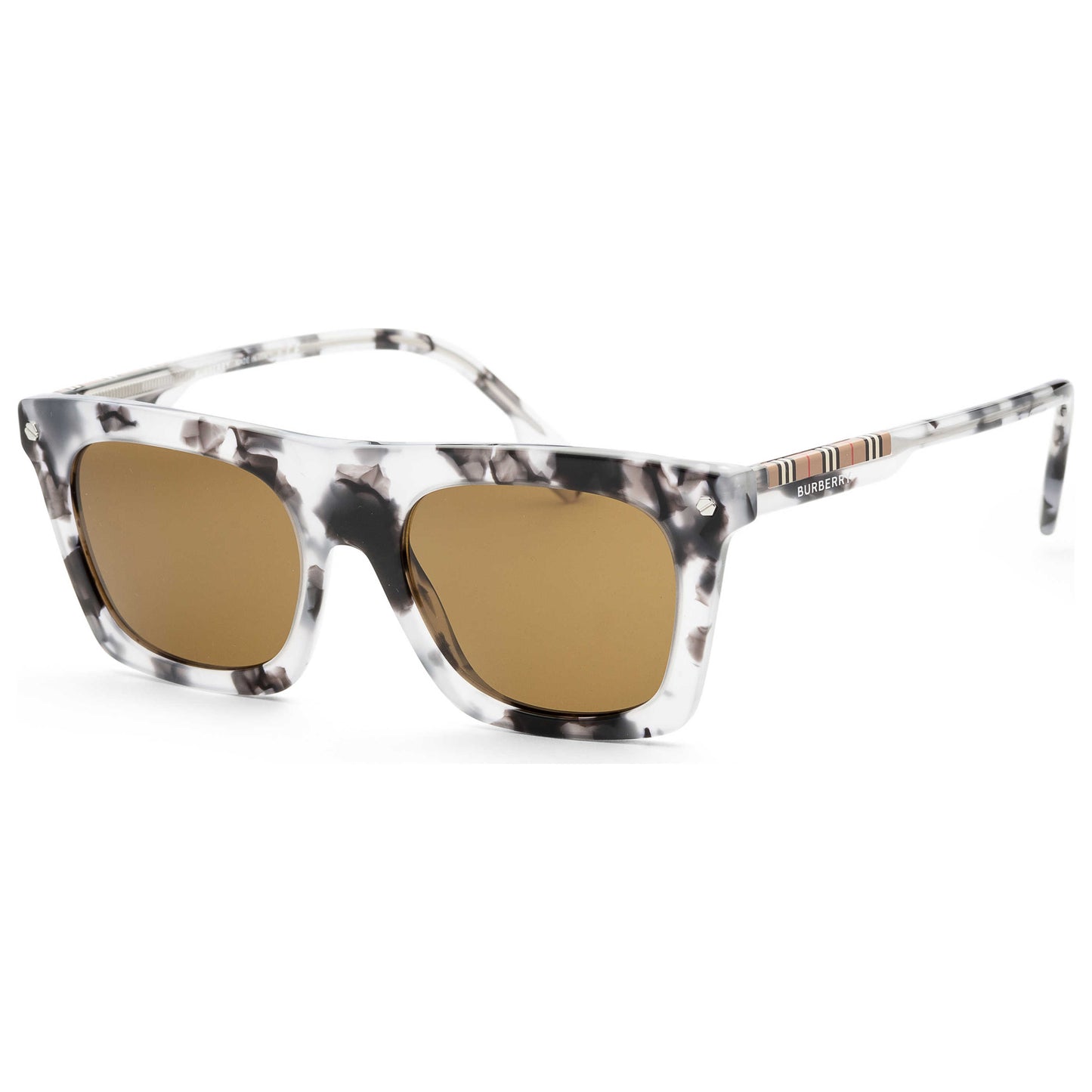 Front view of Burberry Fashion Men's Sunglasses BE4318-389473-51
