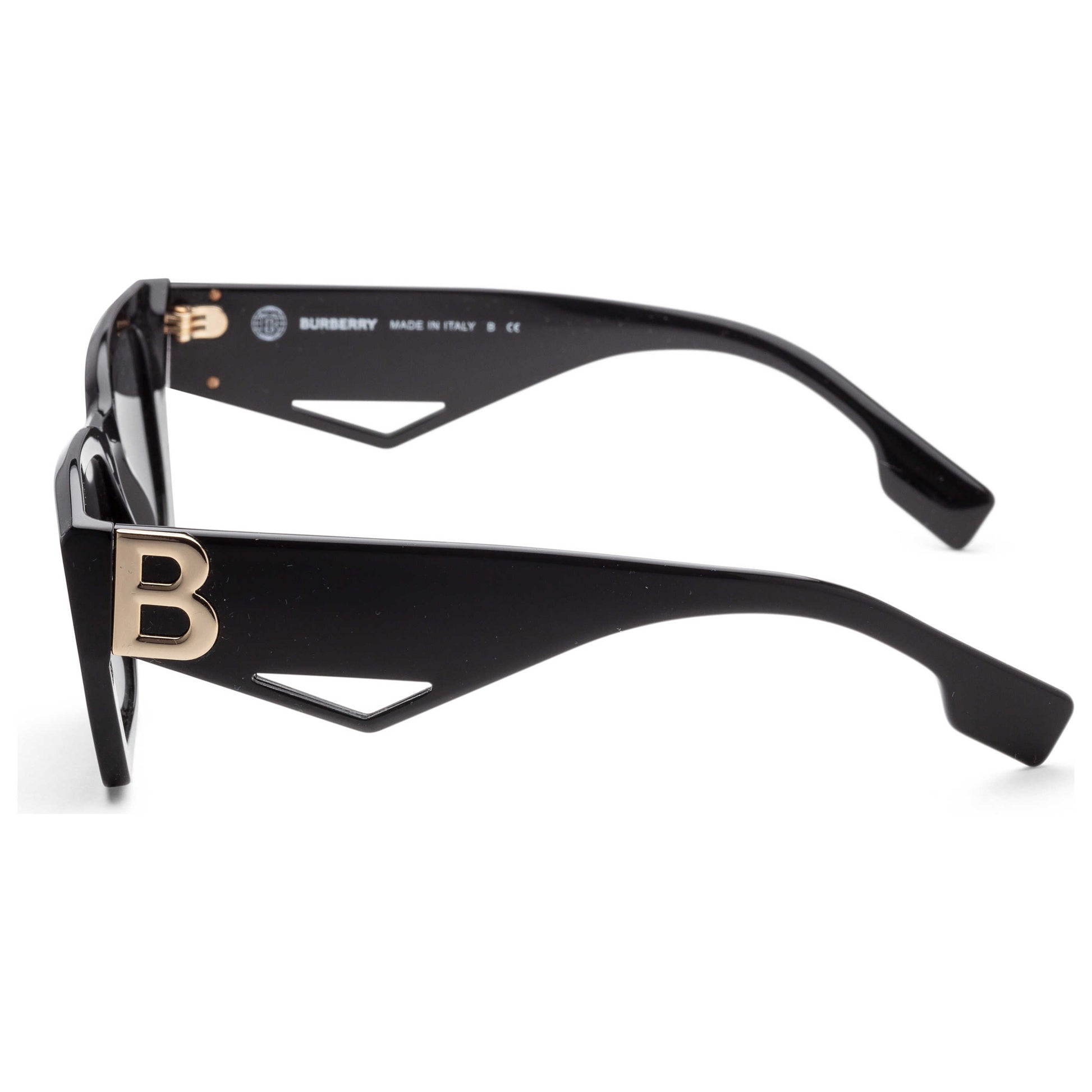 Left view of Burberry Poppy Women's Sunglasses BE4336-392887-53