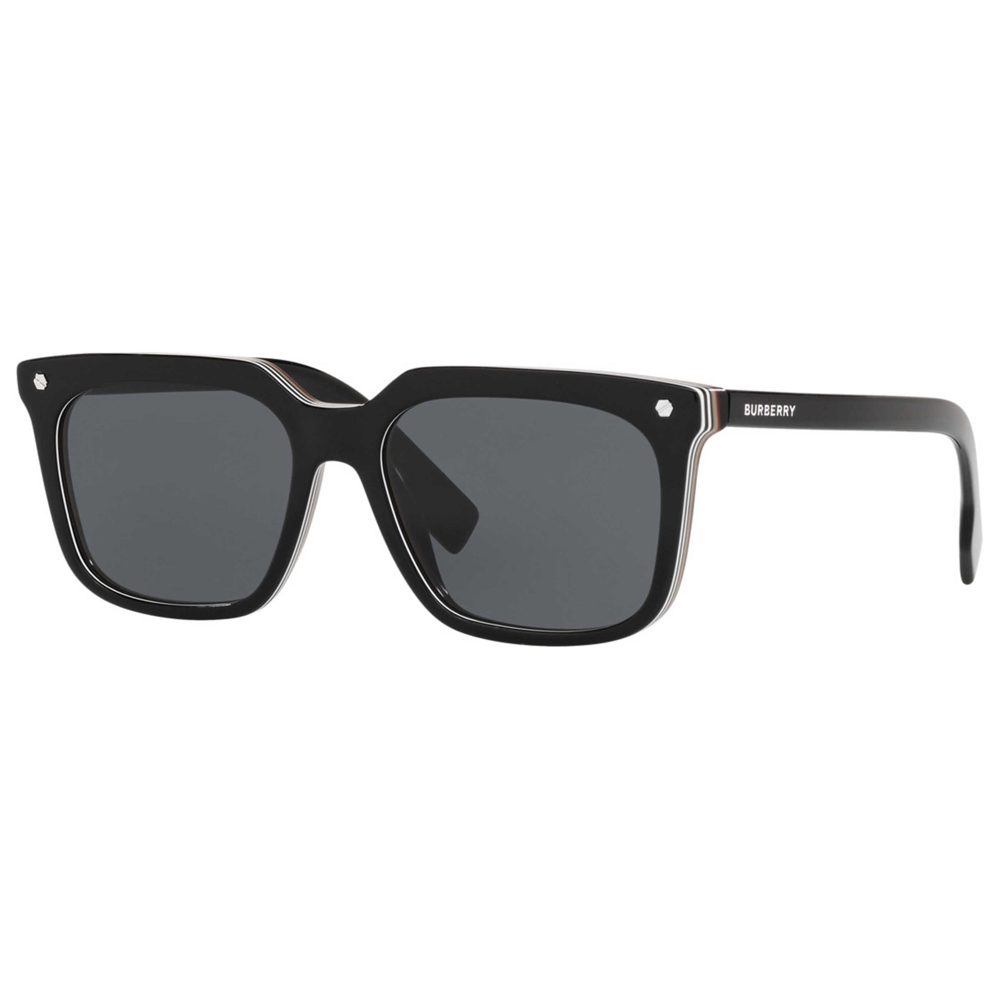 Front view of Burberry Carnaby Men's Sunglasses BE4337F-379887-56
