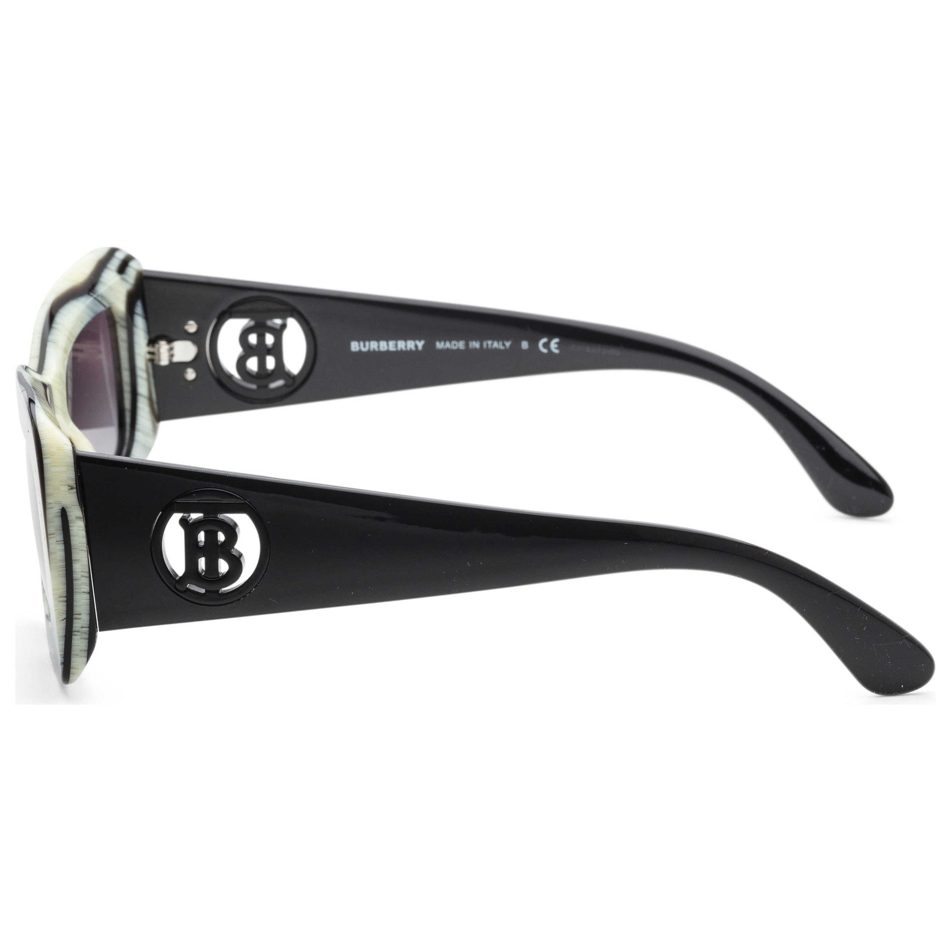 Left view of Burberry Astrid Women's Sunglasses BE4343-39398G-52