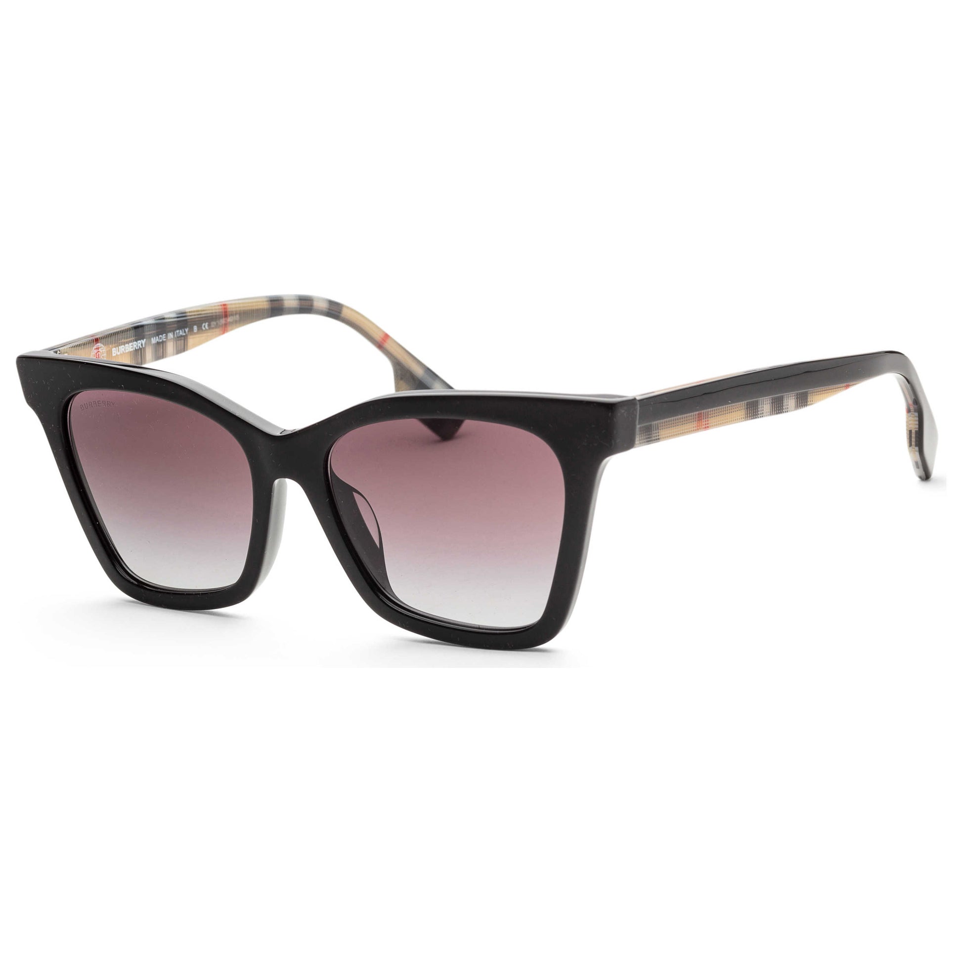 Front view of Burberry Elsa Women's Sunglasses BE4346F-39428G-55