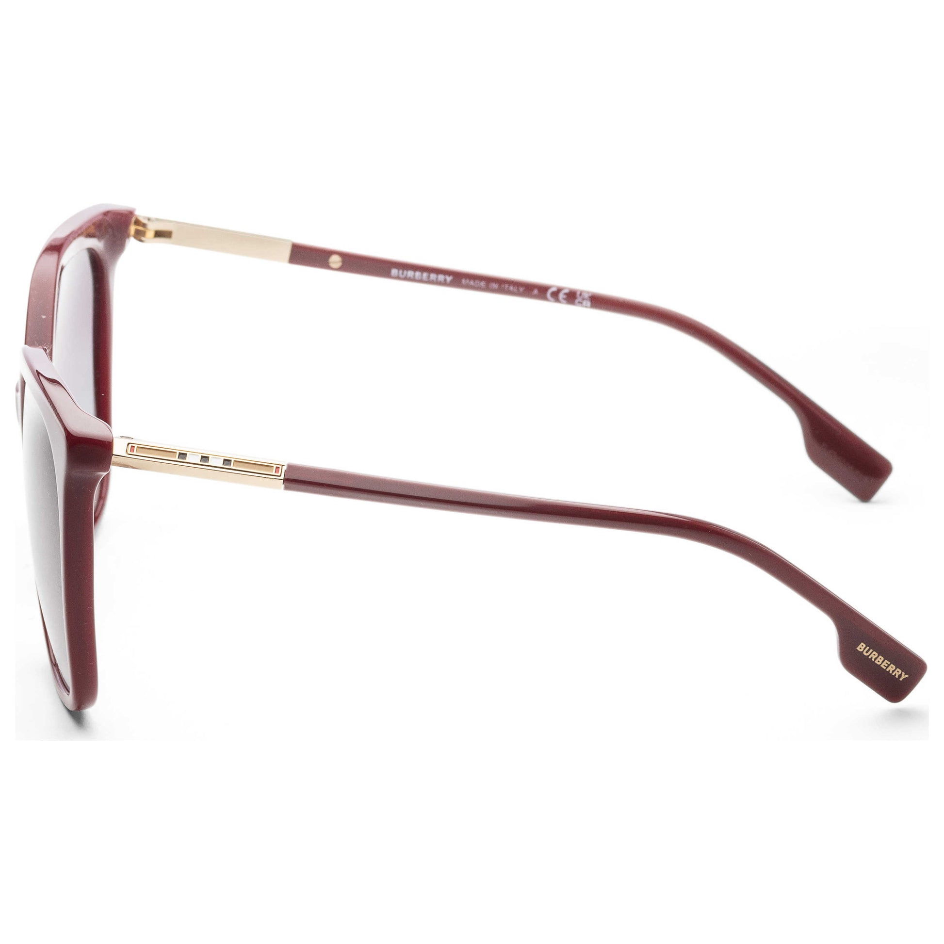 Left view of Burberry Emily Women's Sunglasses BE4347-34038G