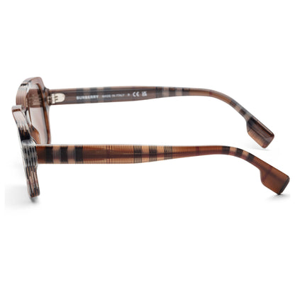 Left view of Burberry Eldon Men's Sunglasses BE4349-396673-51