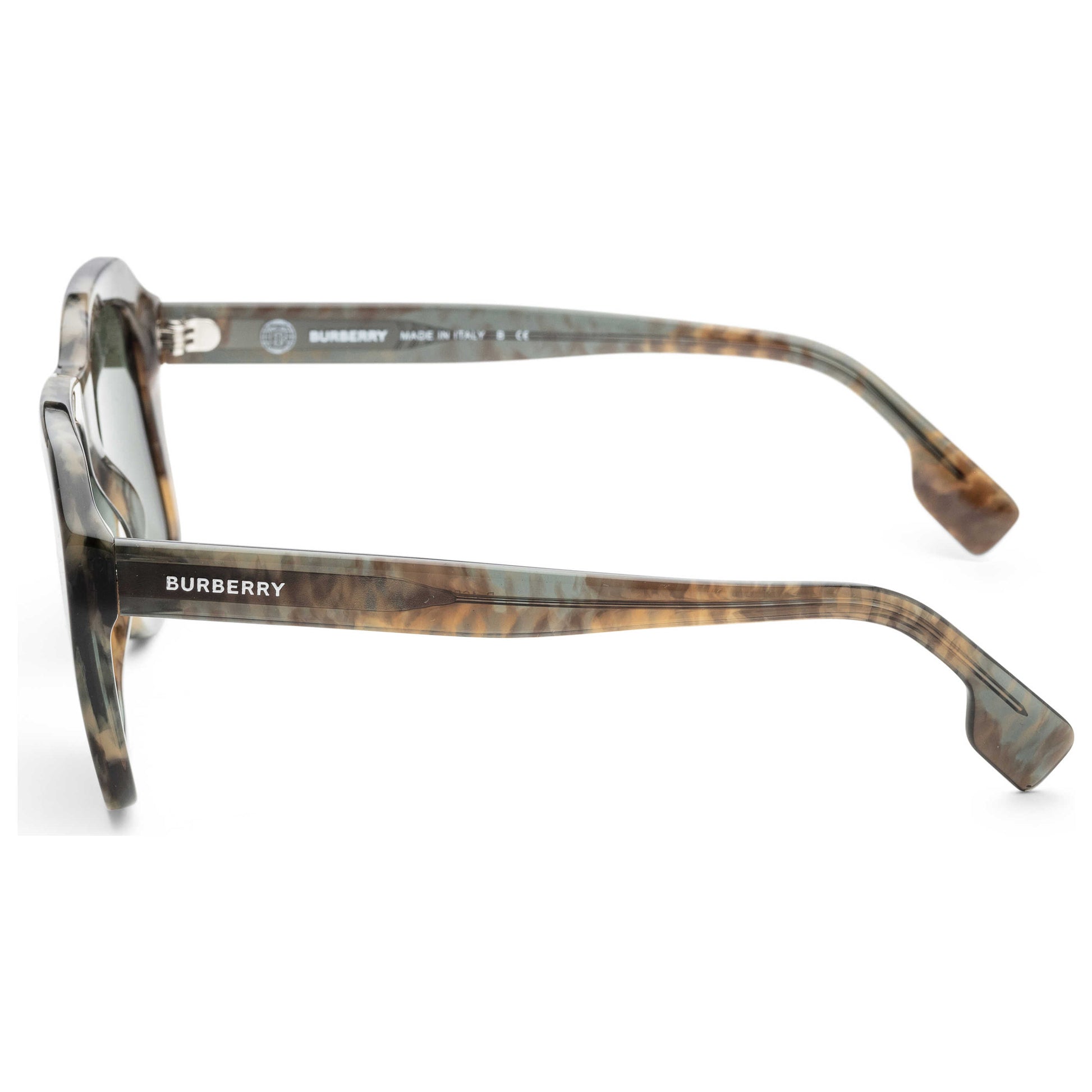 Left view of Burberry Fashion Men's Sunglasses BE4350-395071-55