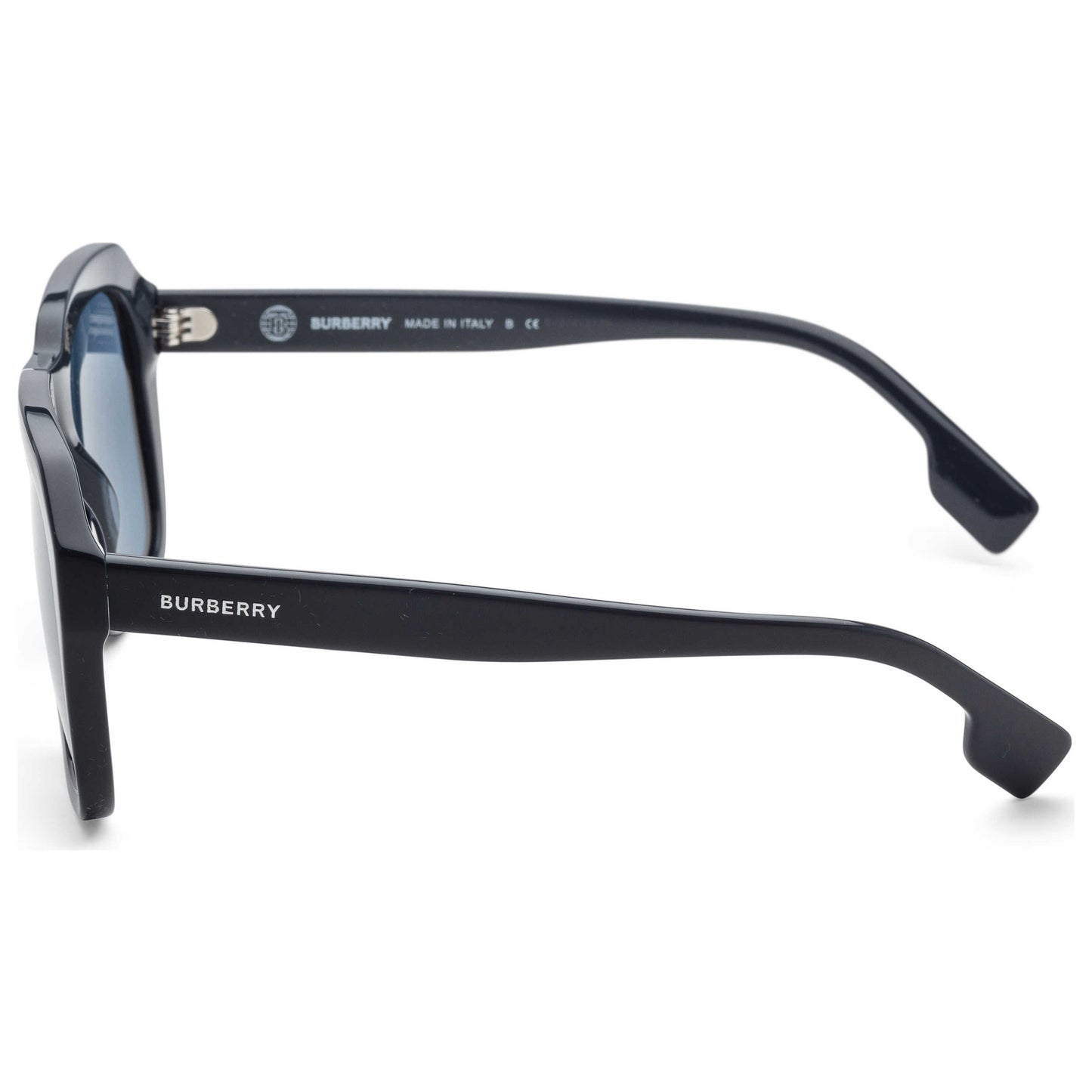 Left view of Burberry Fashion Men's Sunglasses BE4350-395180-55