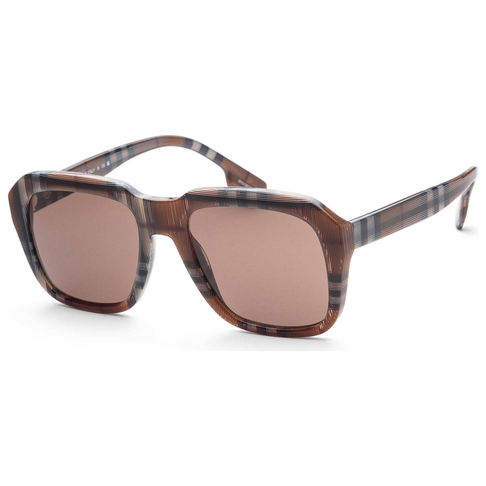 Front view of Burberry Fashion Men's Sunglasses BE4350-396773-55