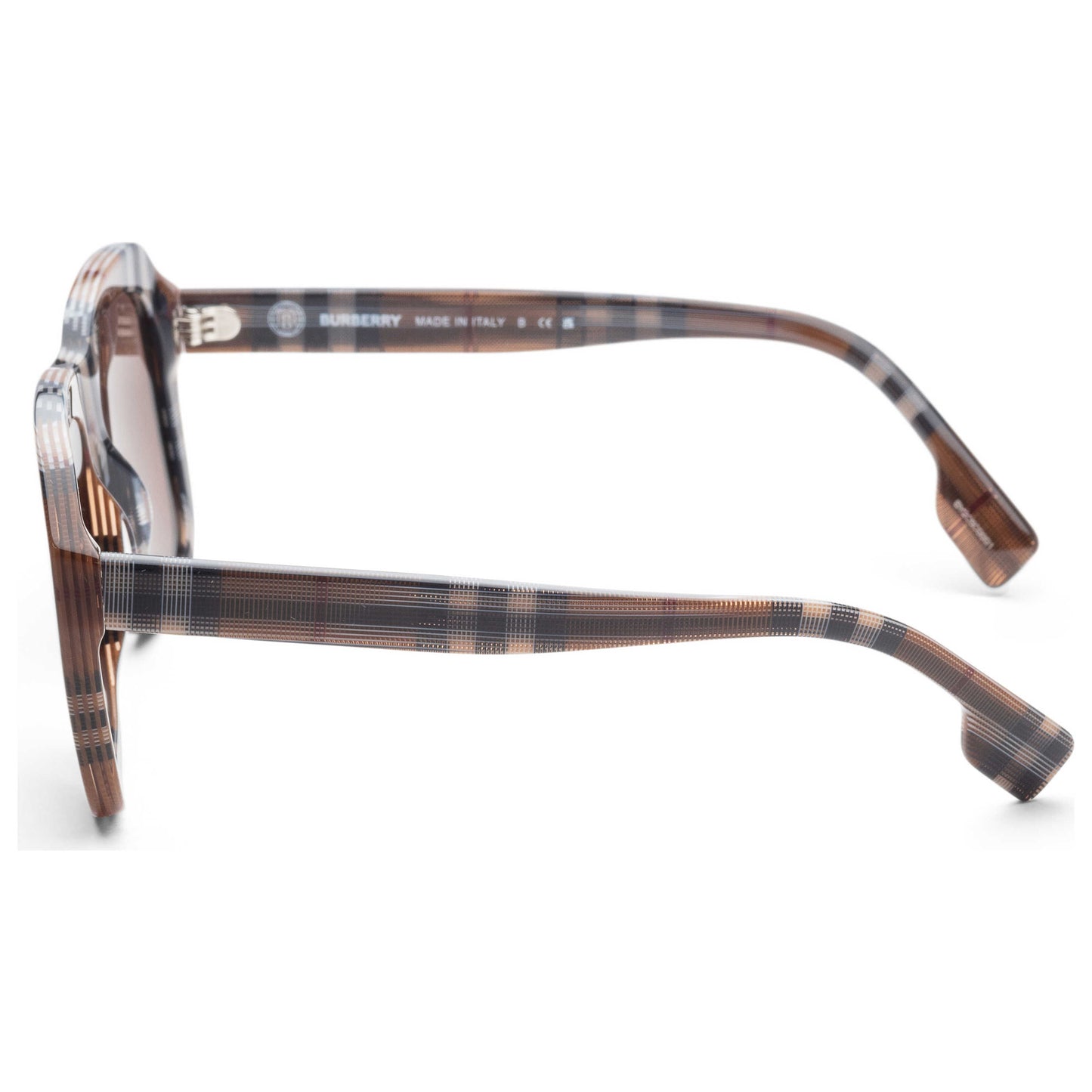 Left view of Burberry Fashion Men's Sunglasses BE4350-396773-55