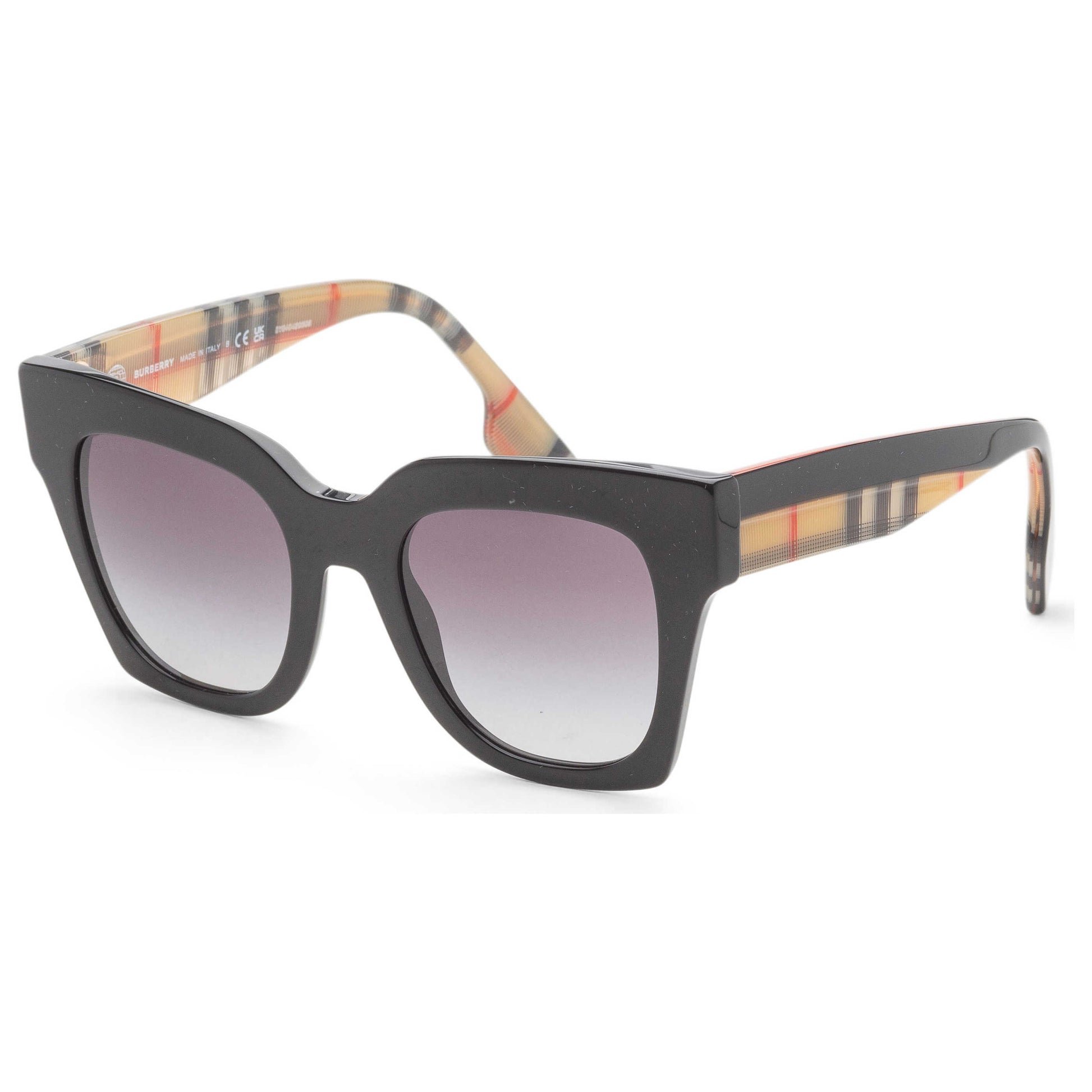 Front view of Burberry Kitty Women's Sunglasses BE4364-39428G-49
