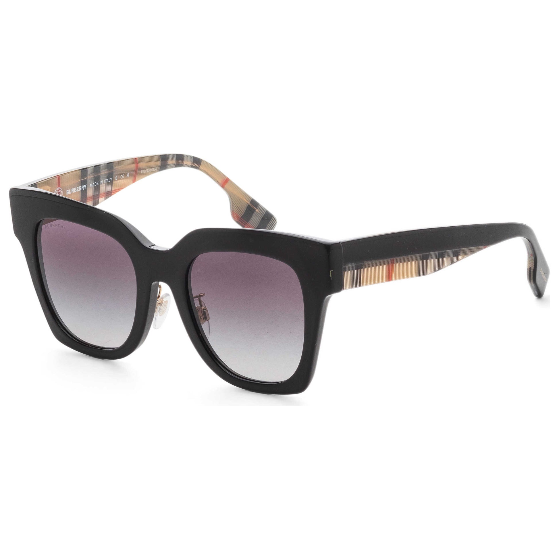 Front view of Burberry Kitty Women's Sunglasses BE4364F-39428G-51