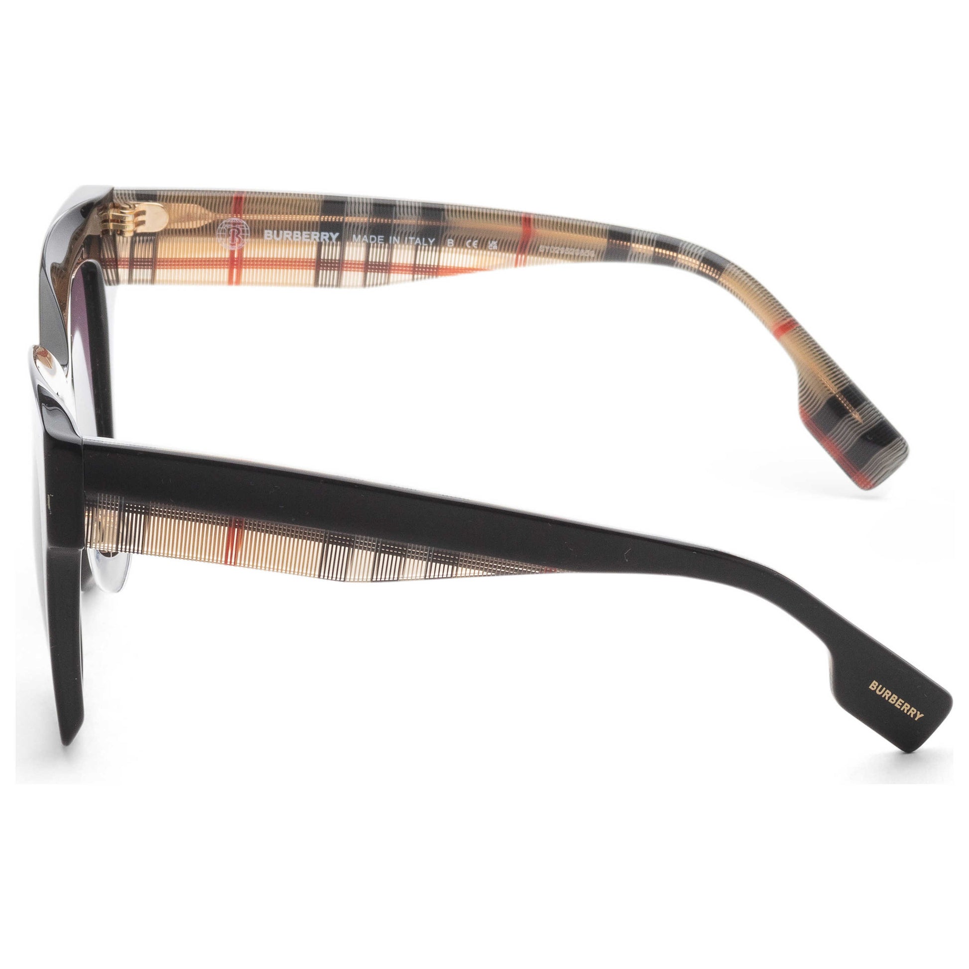 Left view of Burberry Kitty Women's Sunglasses BE4364F-39428G-51