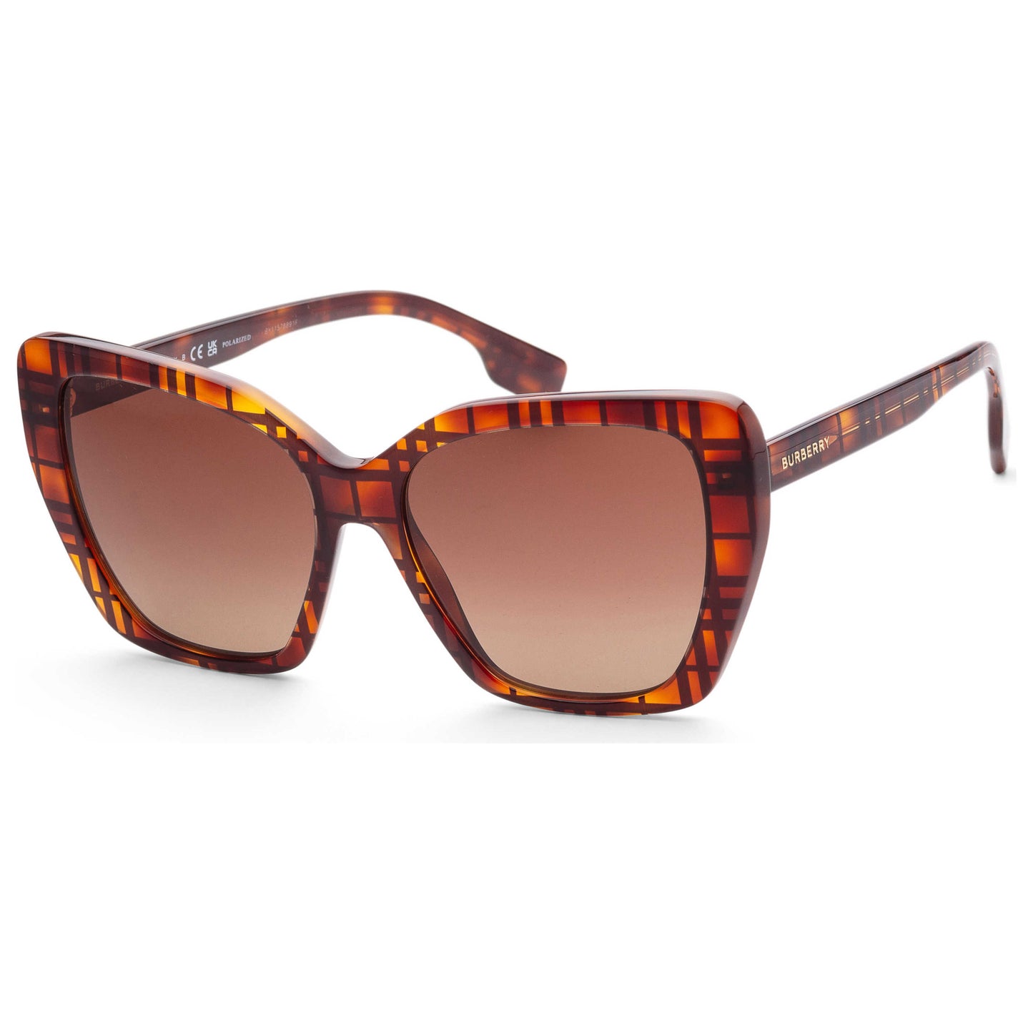 Front view of Burberry Tasmin Women's Sunglasses BE4366-3982T5-55