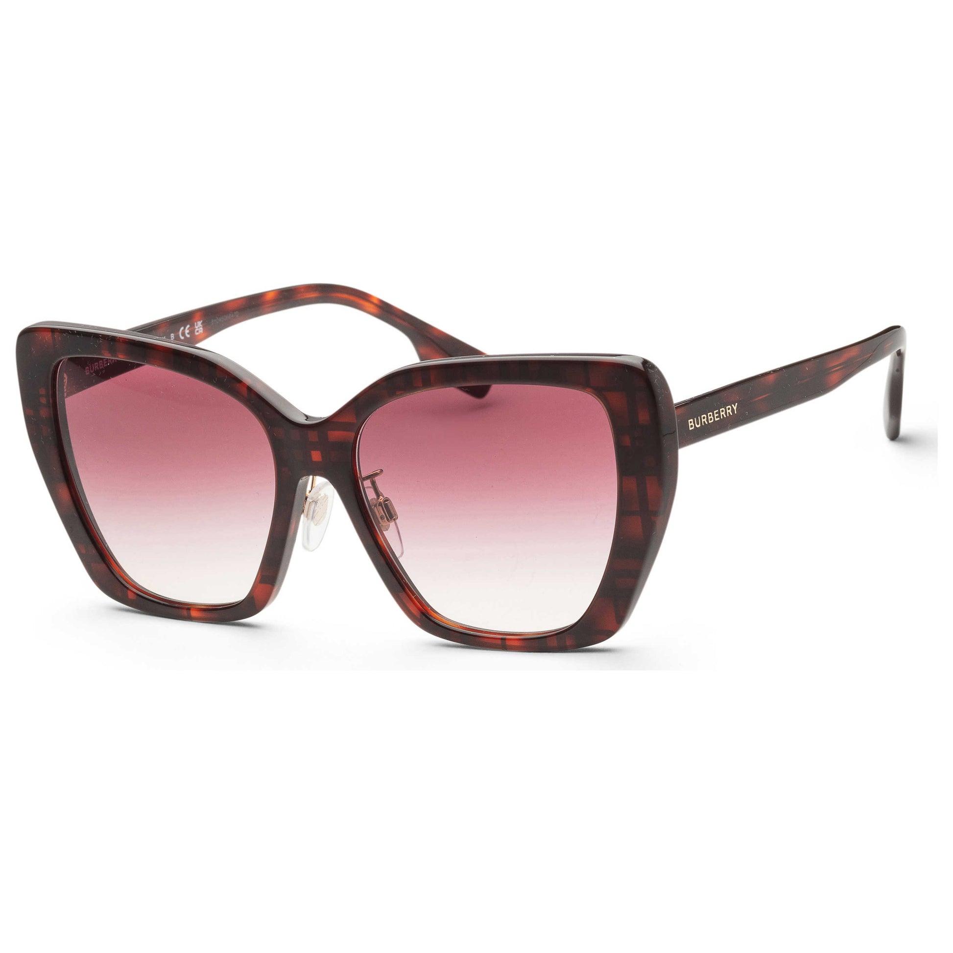 Front view of Burberry Tasmin Women's Sunglasses BE4366F-39848H