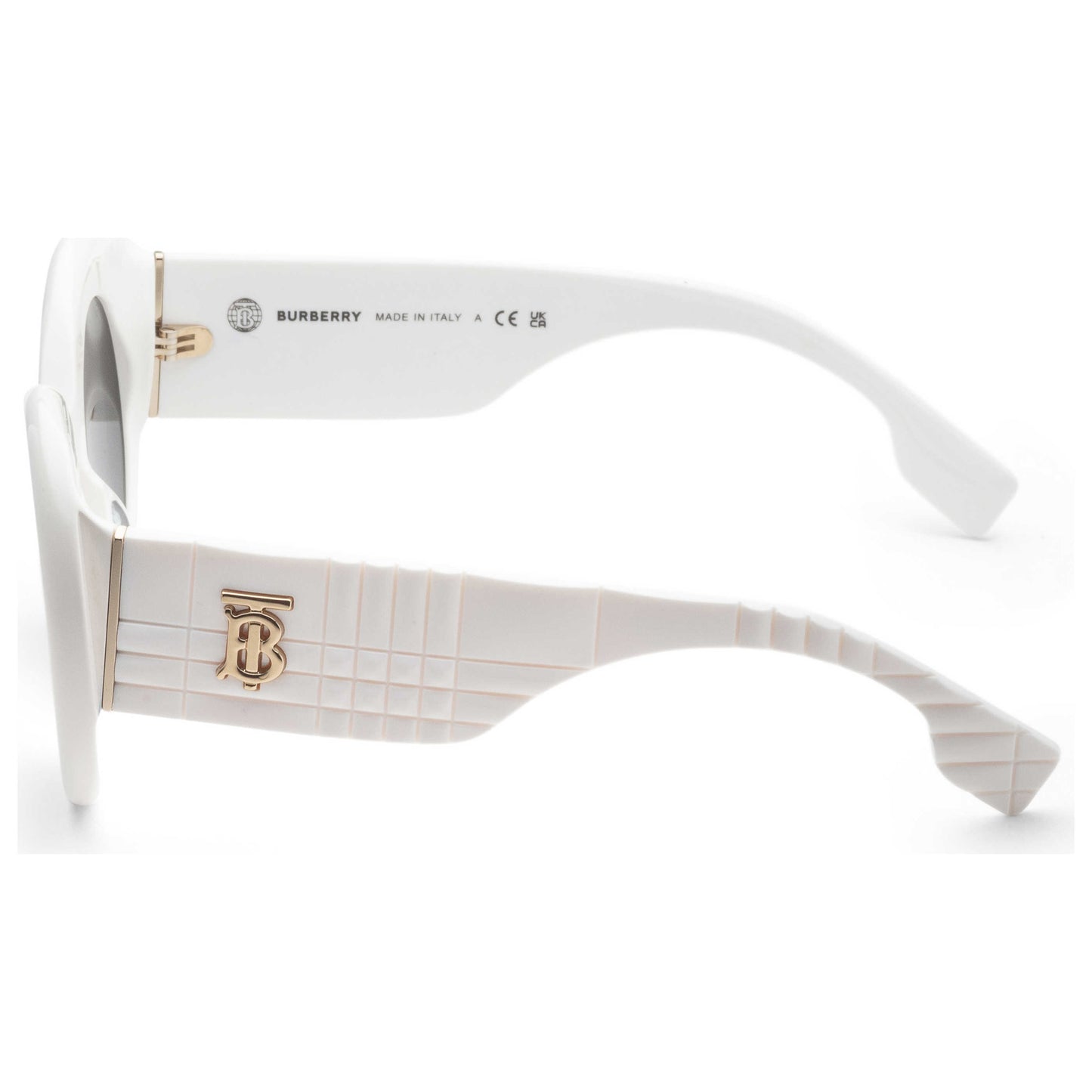Left view of Burberry Margot Women's Sunglasses BE4370U-300787