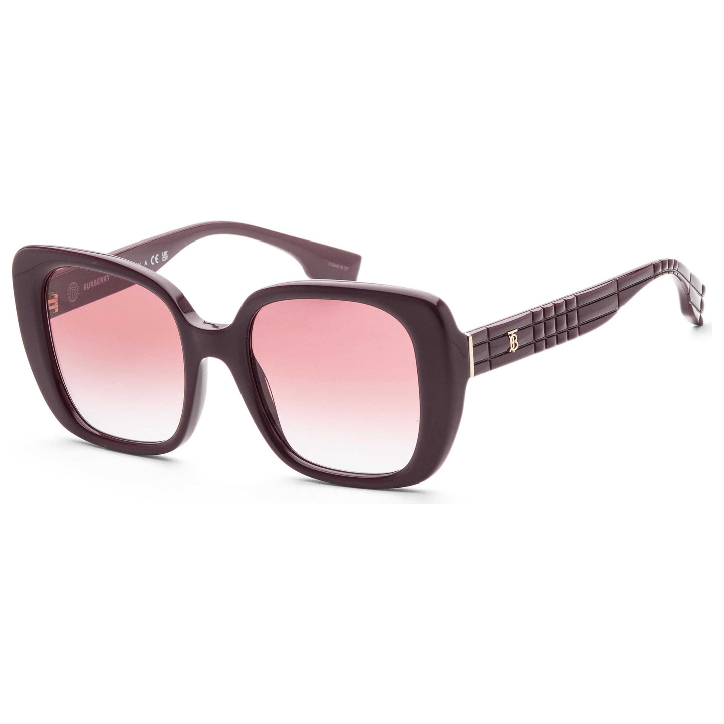 Front view of Burberry Helena Women's Sunglasses BE4371-39798H-52