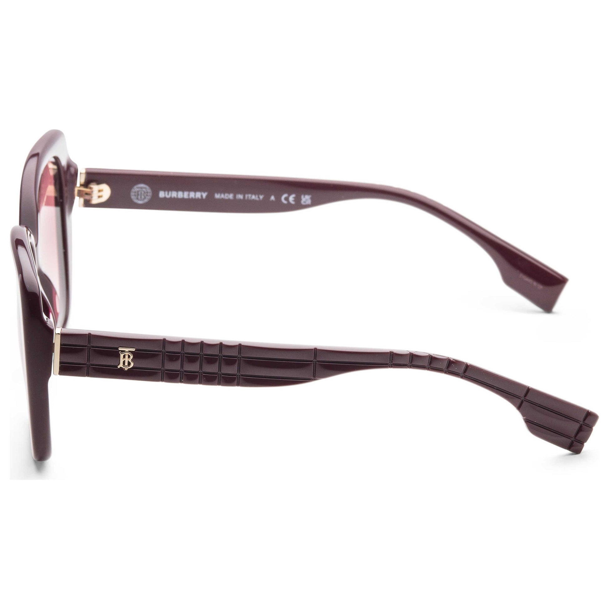 Left view of Burberry Helena Women's Sunglasses BE4371-39798H-52