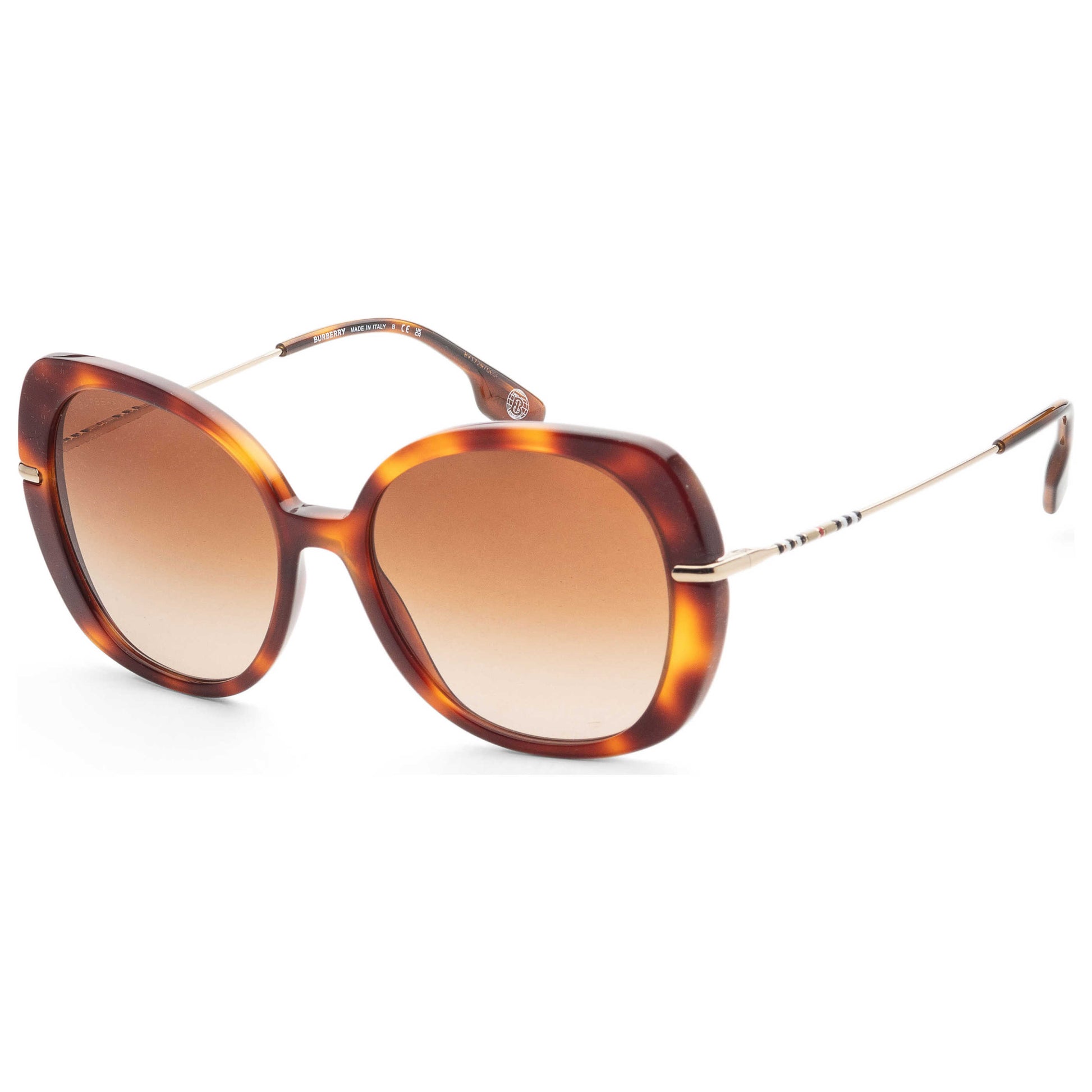 Front view of Burberry Eugine Women's Sunglasses BE4374-331613-55