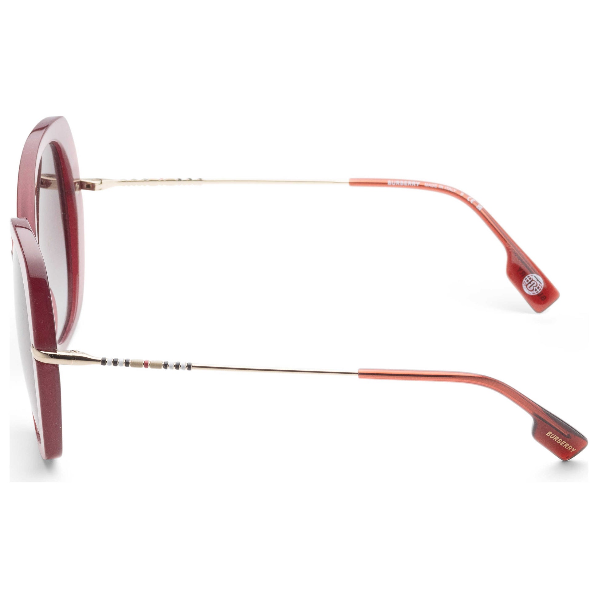 Left view of Burberry Euginie Women's Sunglasses BE4374-40228G