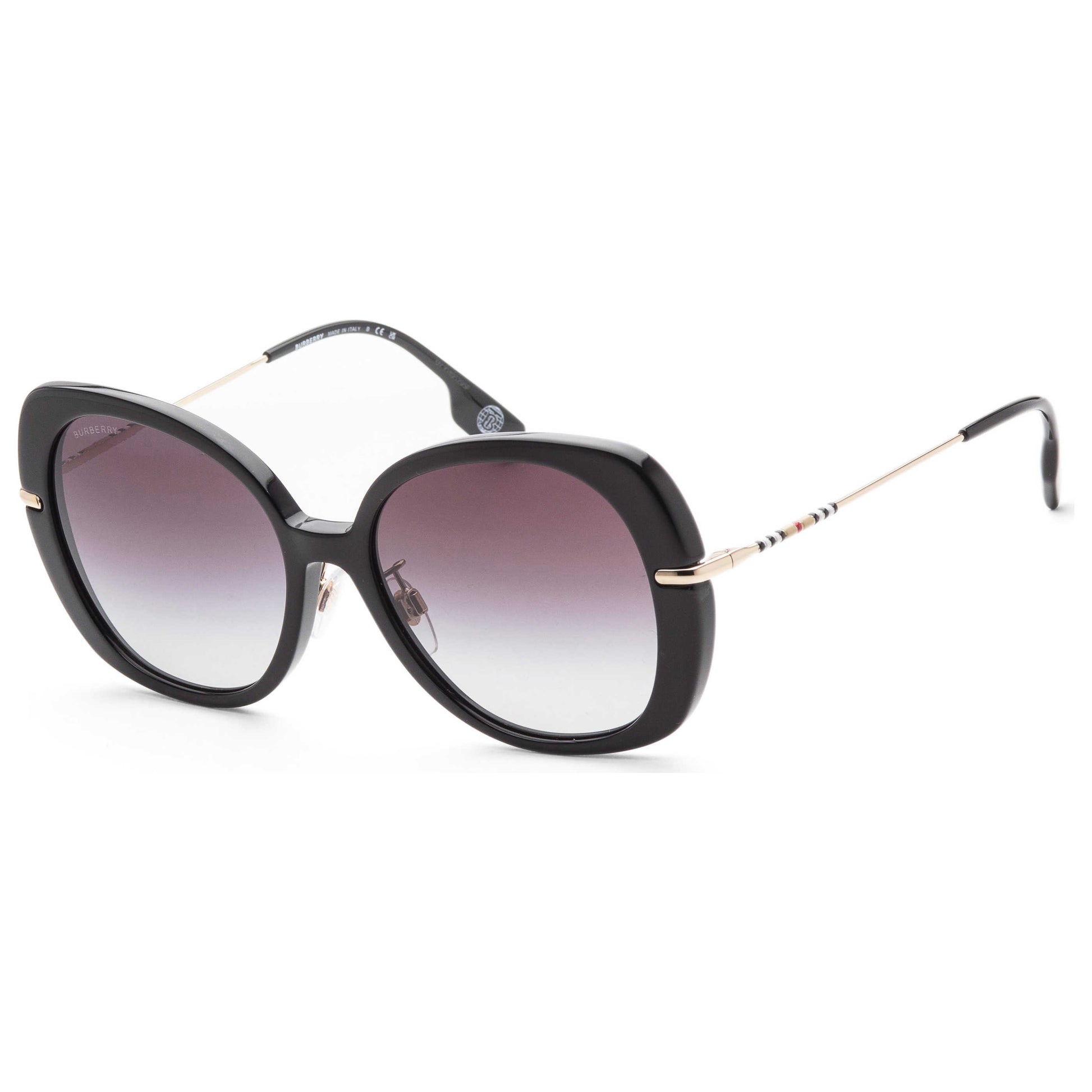 Front view of Burberry Euginie Women's Sunglasses BE4374F-30018G-55