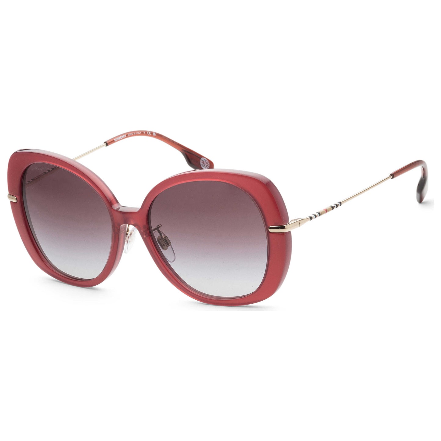 Front view of Burberry Euginie Women's Sunglasses BE4374F-40228G