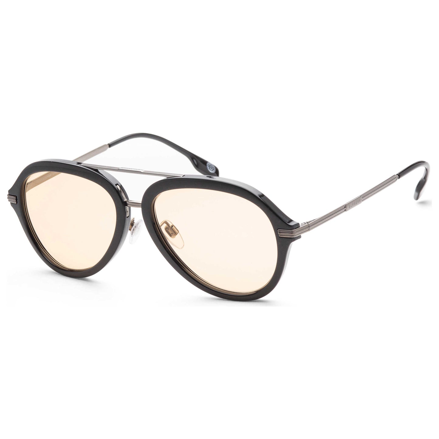 Front view of Burberry Jude Men's Sunglasses BE4377-3001-8-58