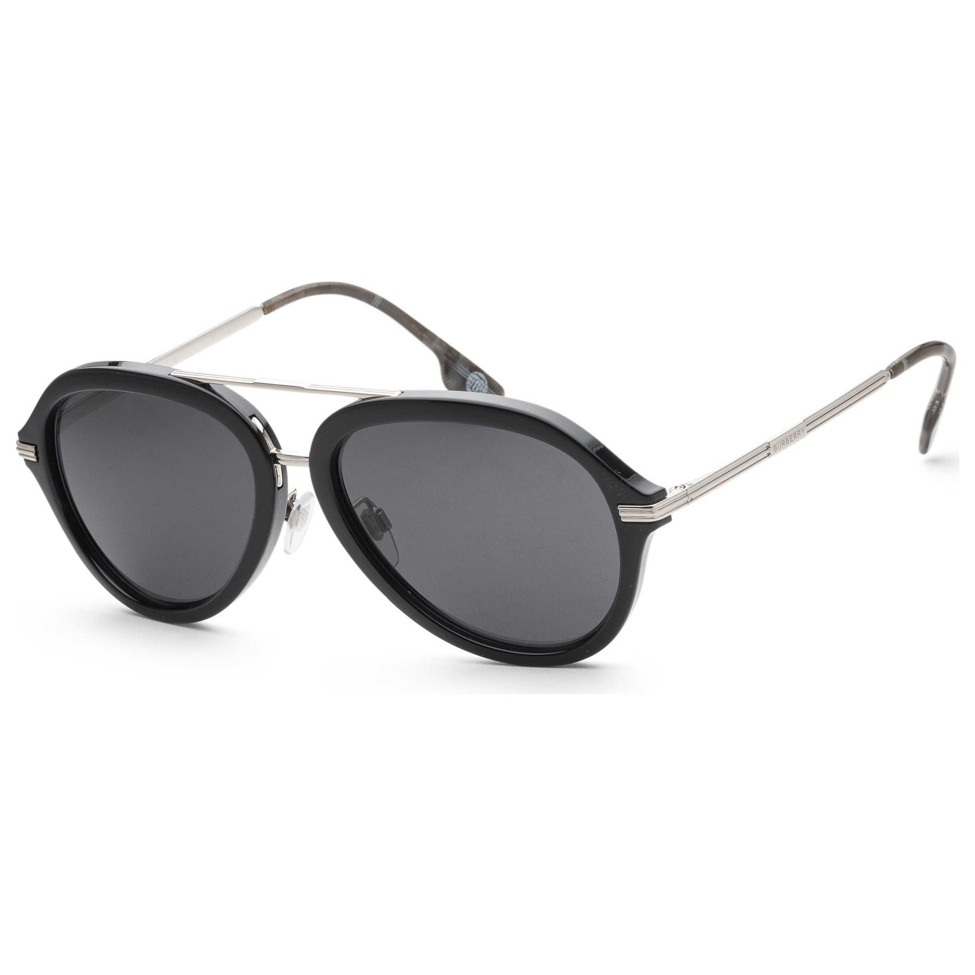Front view of Burberry Jude Men's Sunglasses BE4377-300187