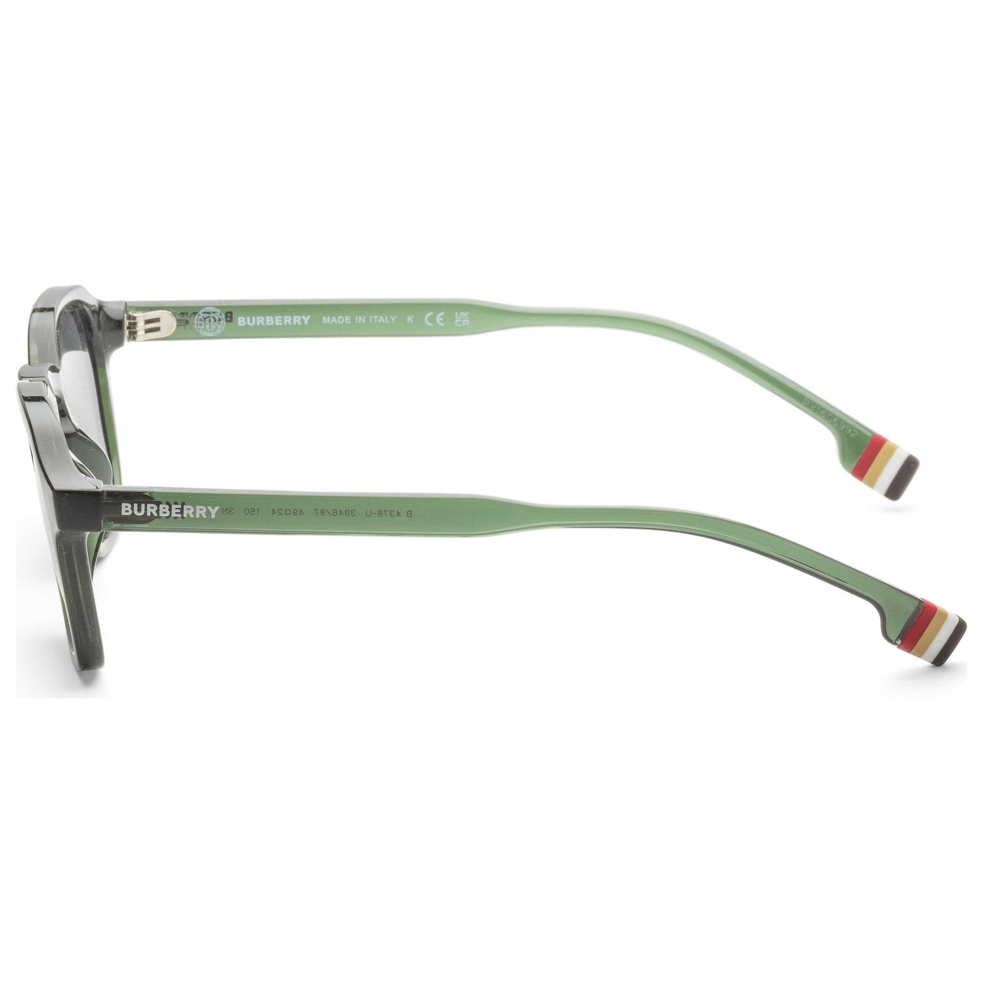 Left view of Burberry Percy Men's Sunglasses BE4378U-394687