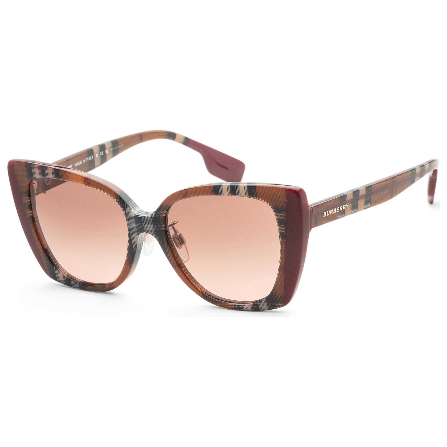 Front view of Burberry Meryl Women's Sunglasses BE4393F-405413-54