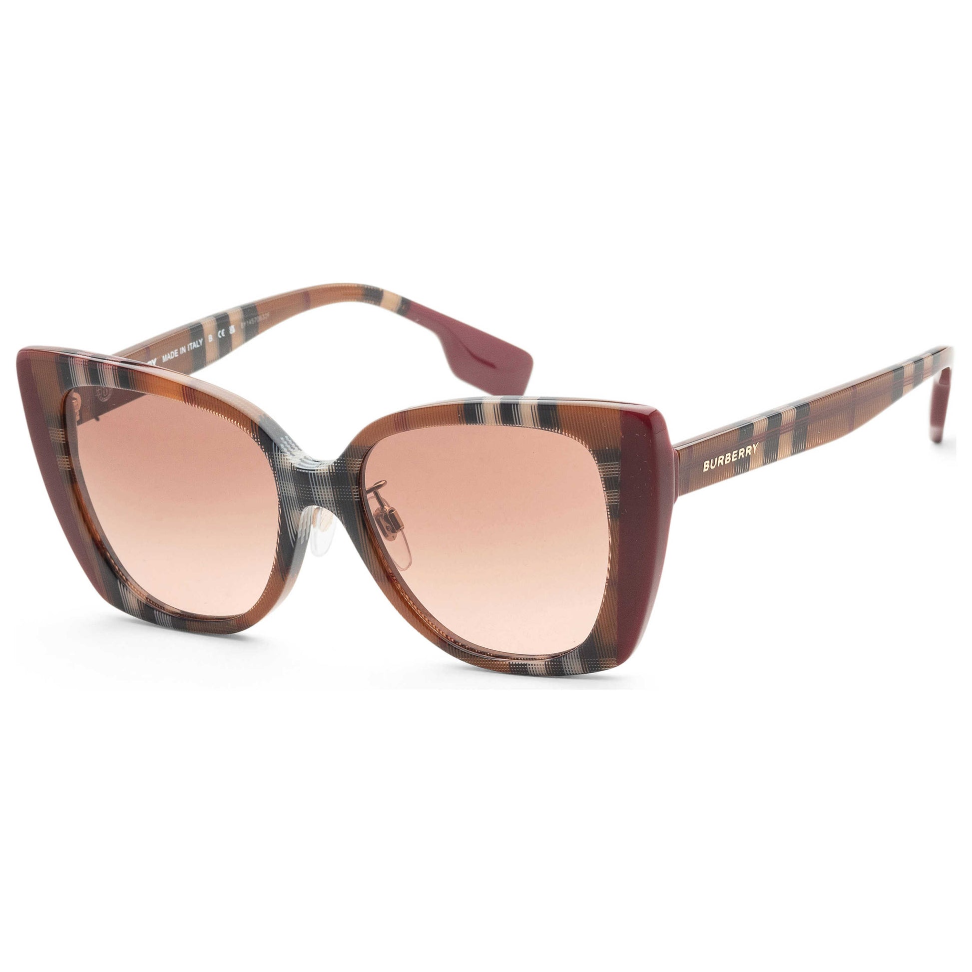 Front view of Burberry Meryl Women's Sunglasses BE4393F-405413-54