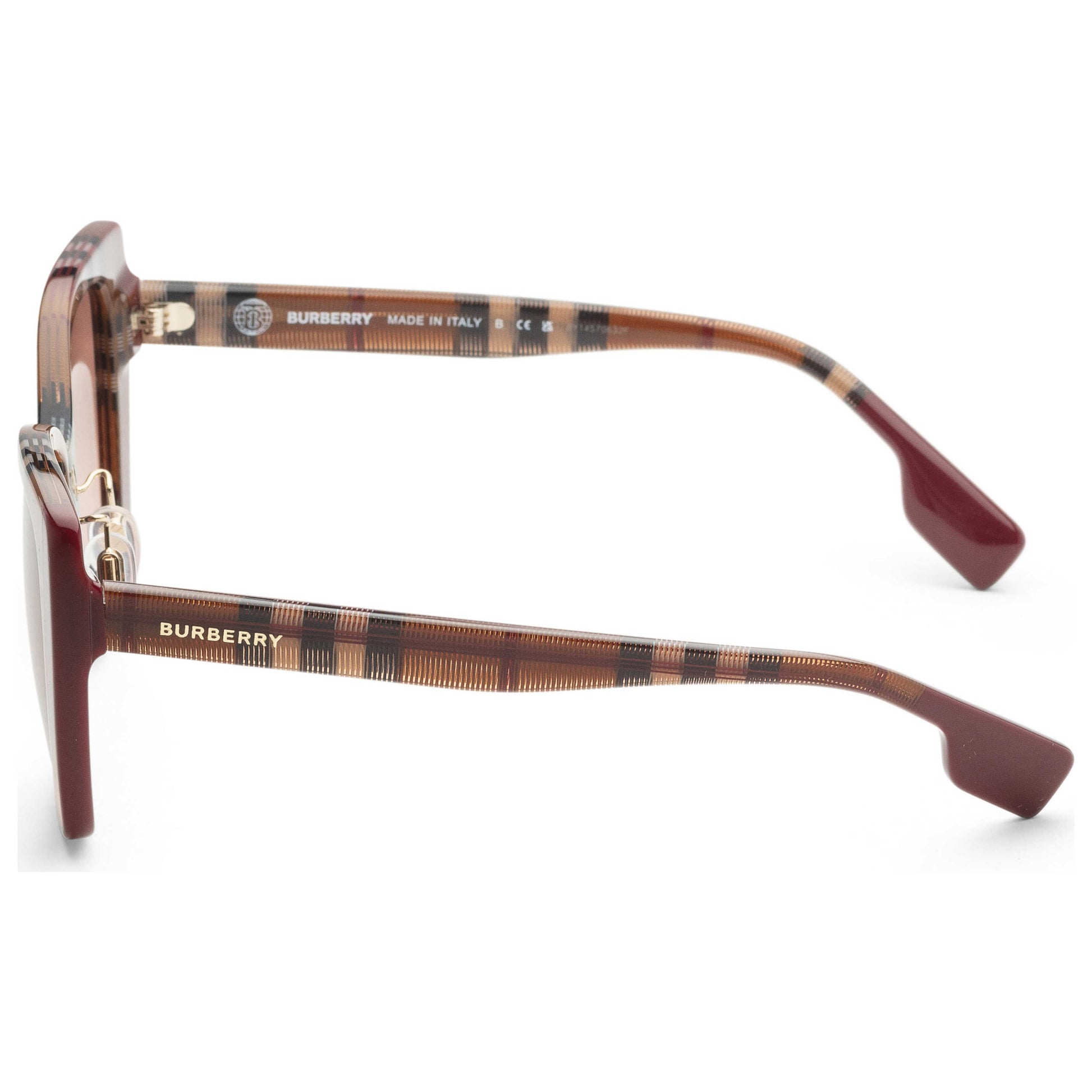 Left view of Burberry Meryl Women's Sunglasses BE4393F-405413-54