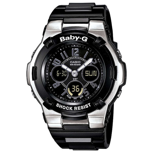 Front view of Casio Baby-G Women's Quartz Watch BGA110-1B2