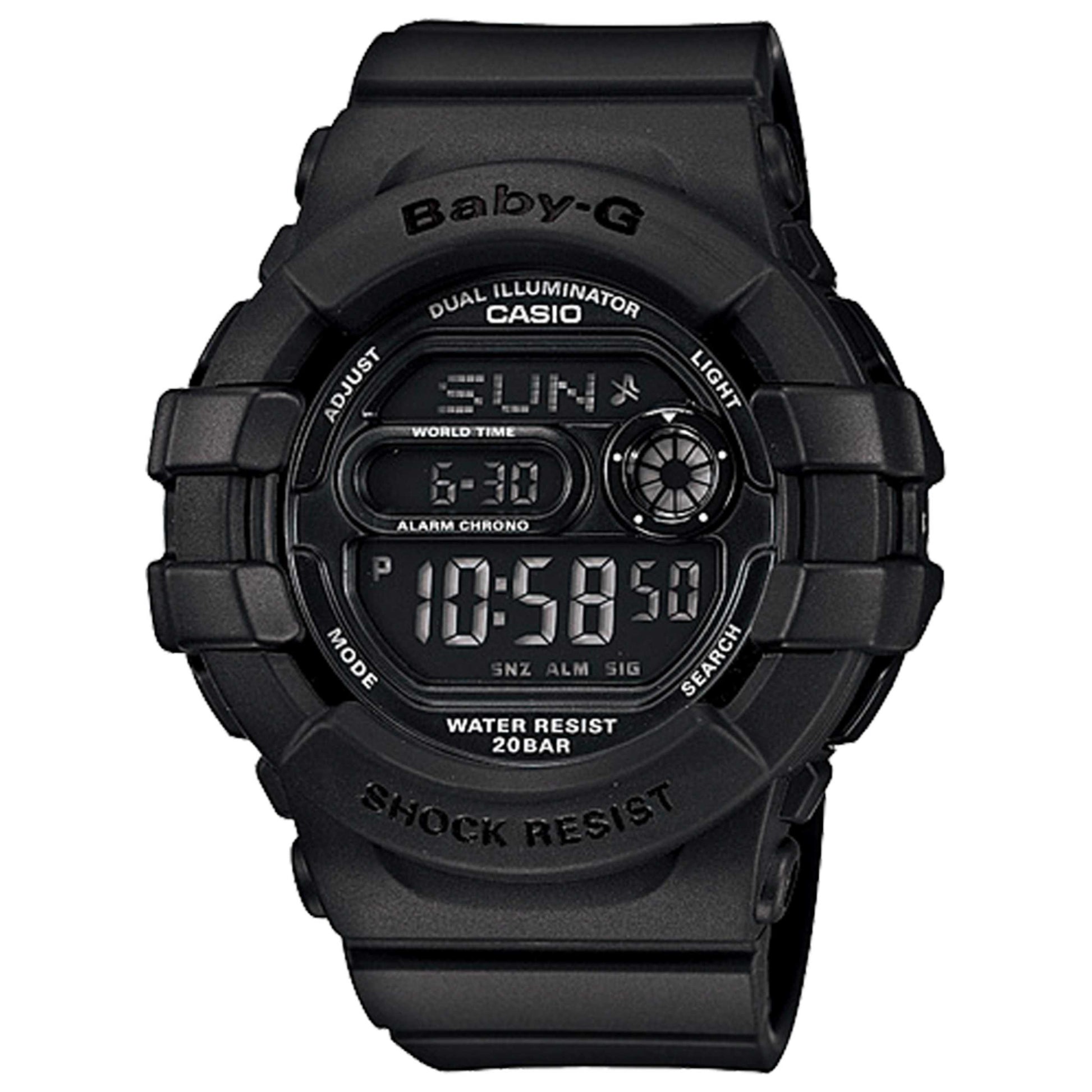 Front view of Casio Men's Quartz Watch BGD-140-1ACR