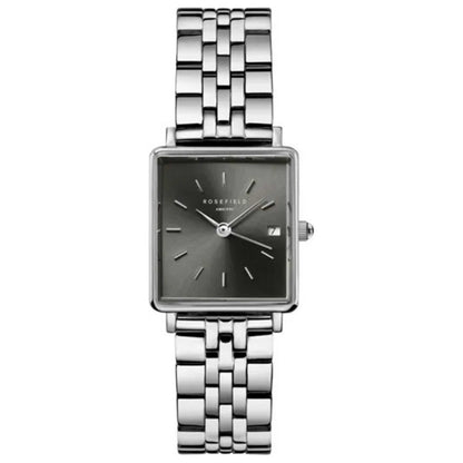 Front view of Rosefield Boxy Women's Quartz Watch BGSSS-Q051
