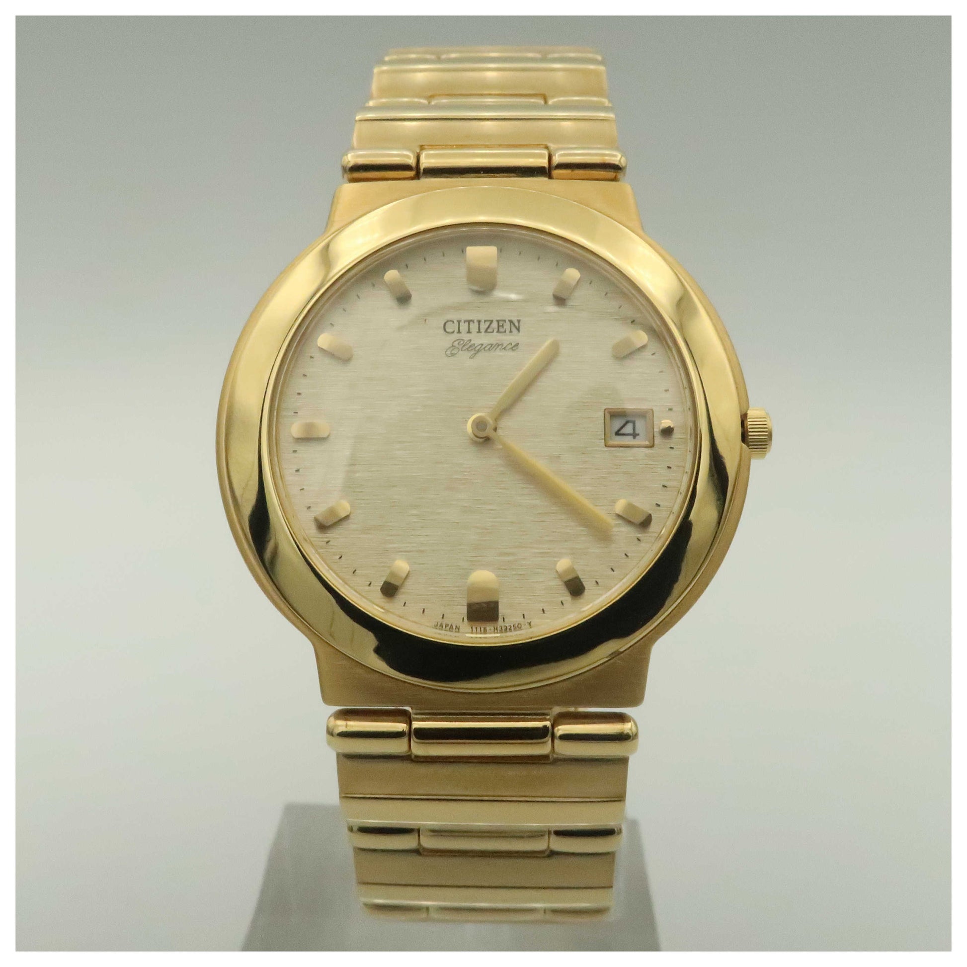 Front view of Citizen Elegance Men's Watch BI0232-54P-PO