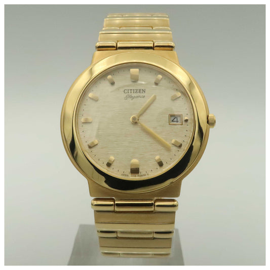 Front view of Citizen Elegance Men's Watch BI0232-54P-PO