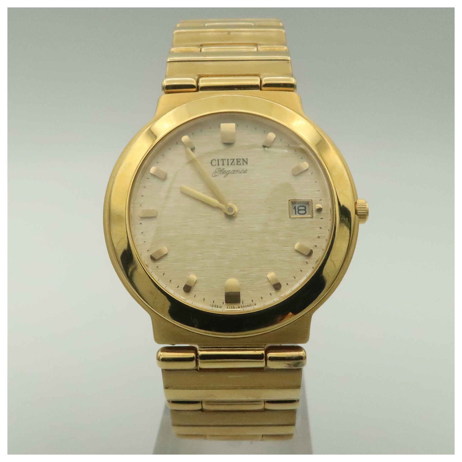 Front view of Citizen Elegance Men's Watch BI0232-54P-SDV