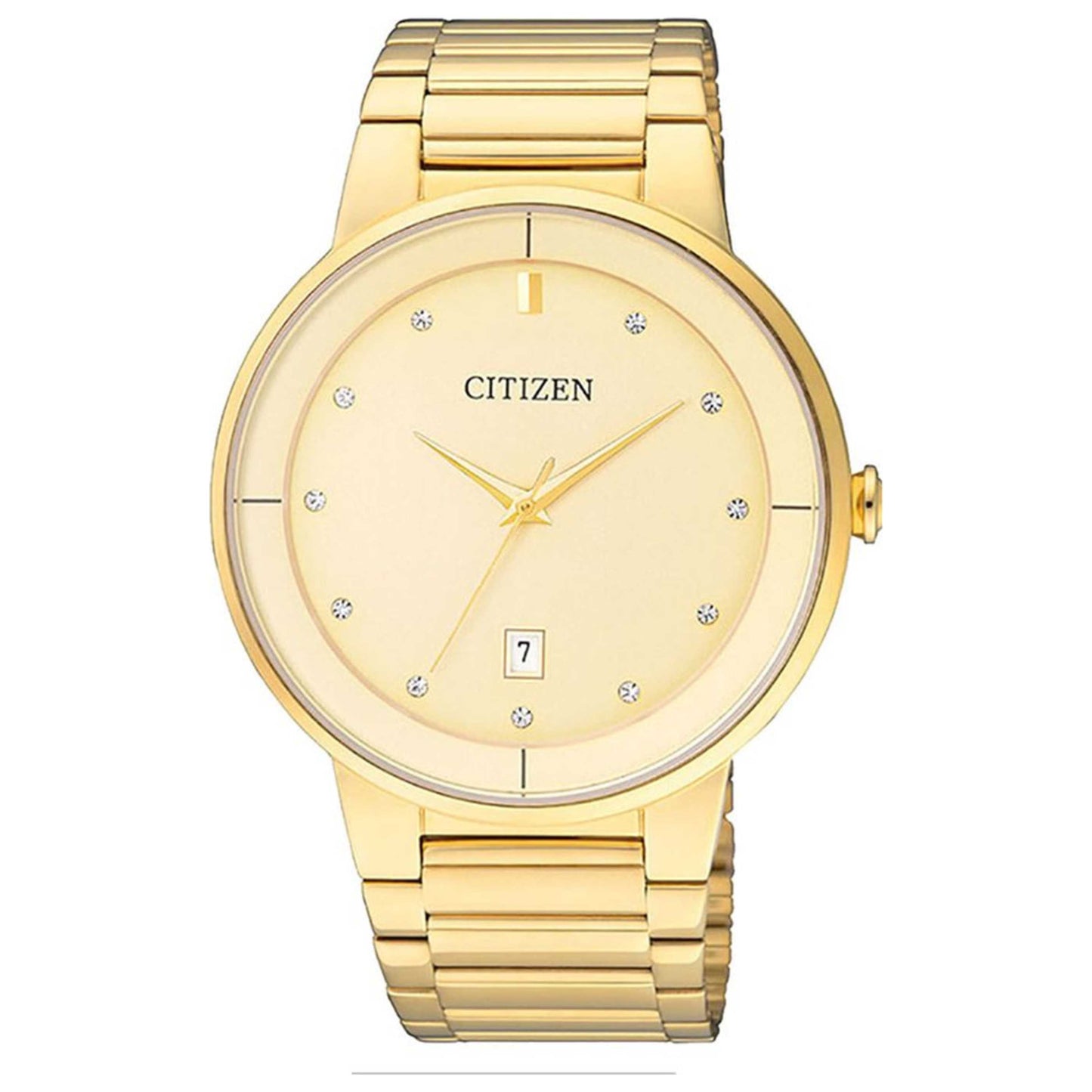 Front view of Citizen Men's Quartz Watch BI5012-53Q