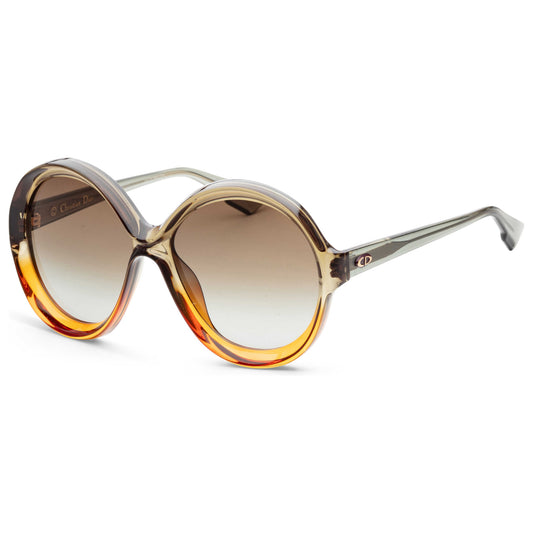 Front view of Christian Dior Bianca Women's Sunglasses BIANCAS-0LGP-HA