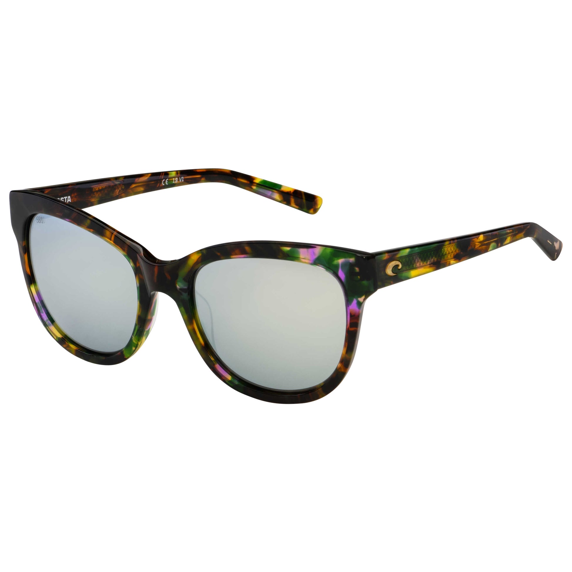 Front view of Costa del Mar Bimini Women's Sunglasses BIM-208-OSGGLP