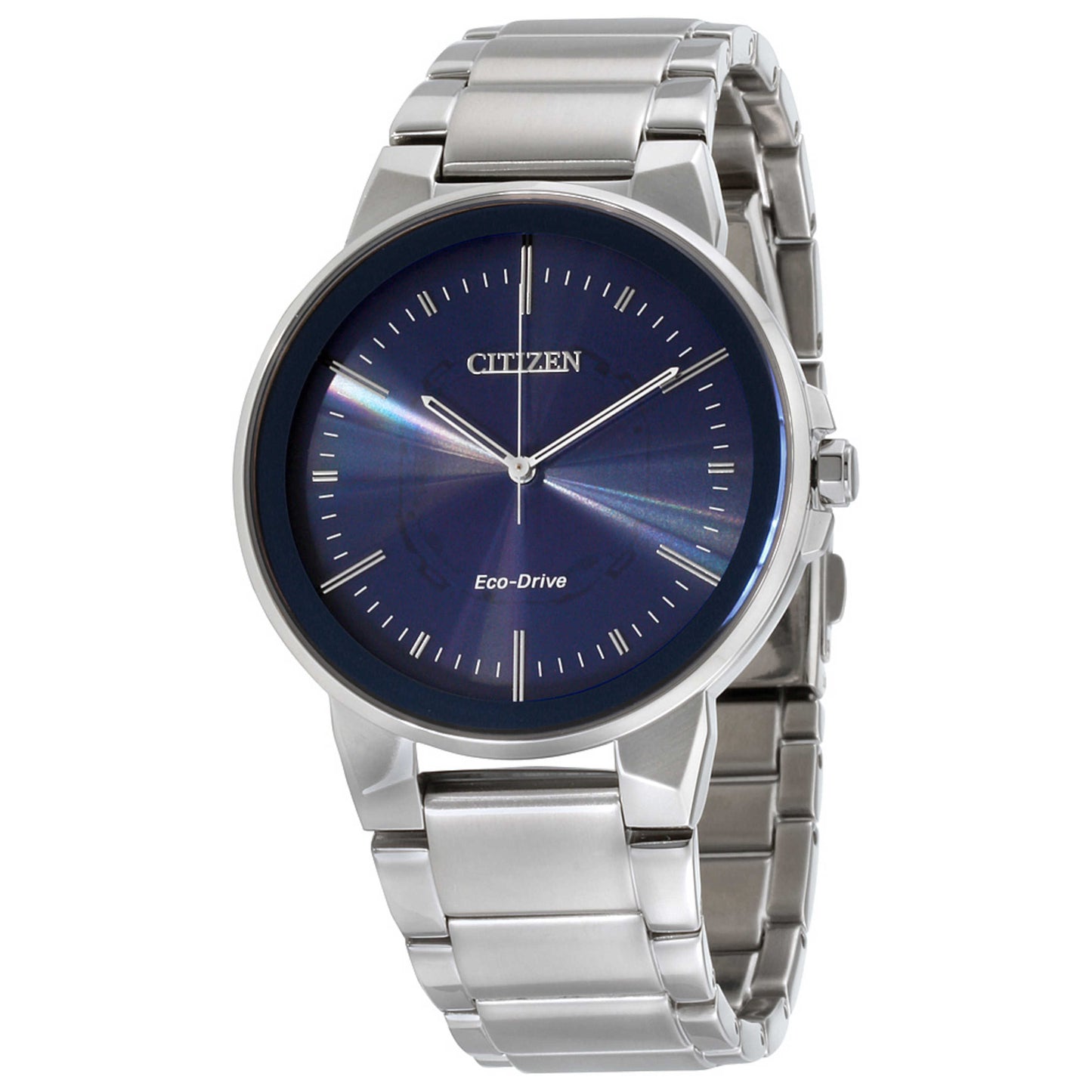 Front view of Citizen AXIOM Men's Solar Powered Quartz Eco-Drive Watch BJ6510-51L