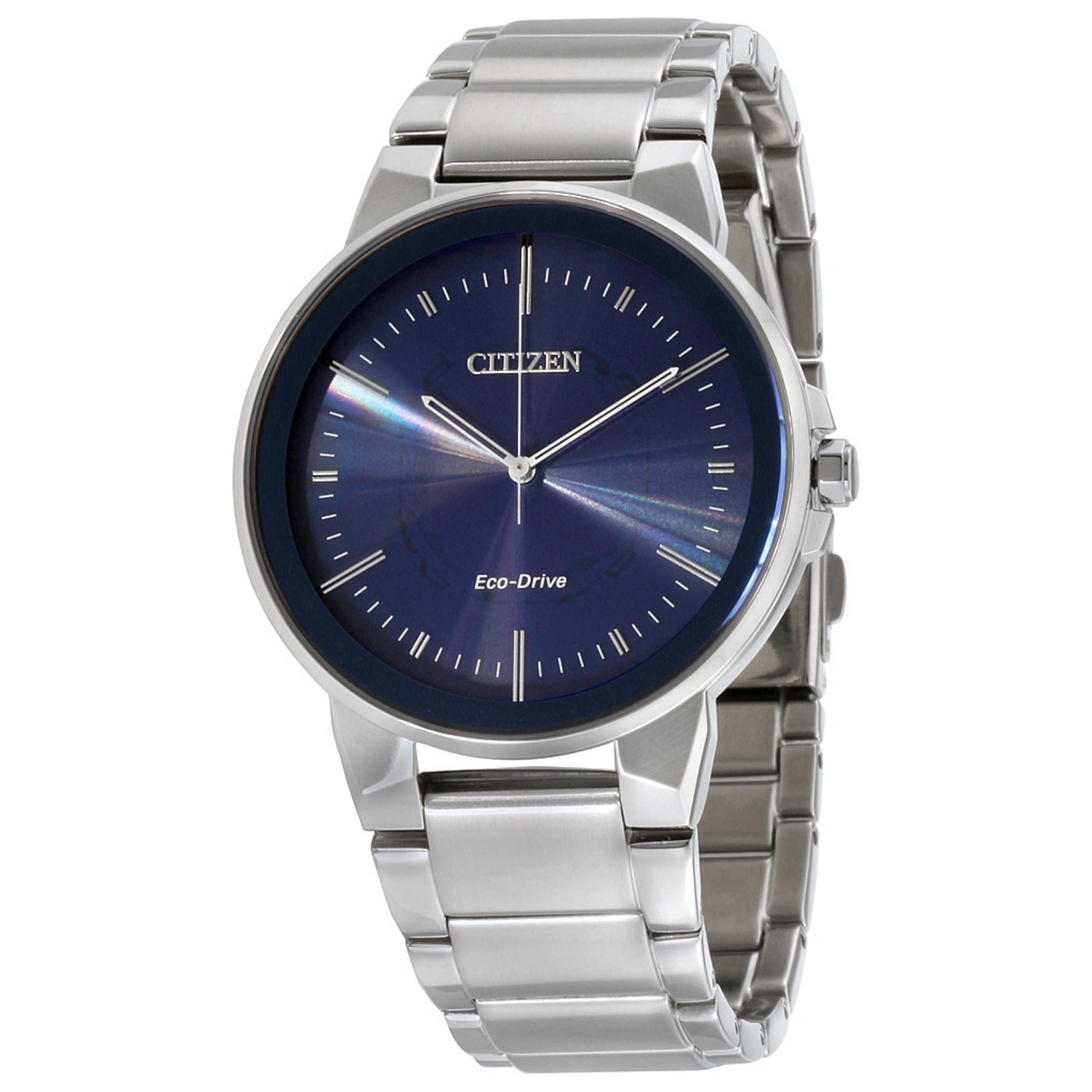 Front view of Citizen AXIOM Men's Solar Powered Quartz Eco-Drive Watch BJ6510-51L