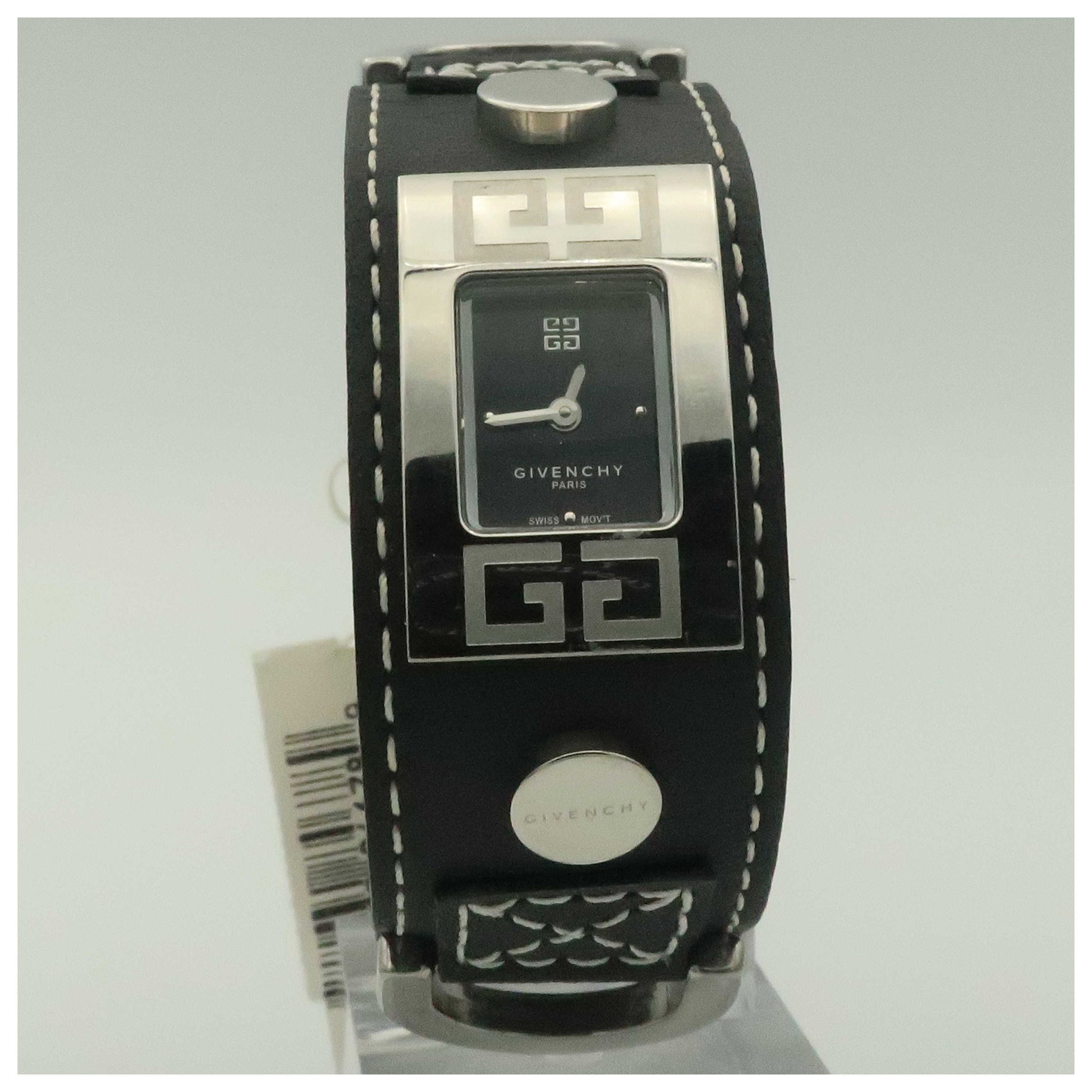 Front view of Givenchy Attitude Women's Swiss Quartz (Battery-Powered) Watch BK-00-5-1-1BLK-PO2