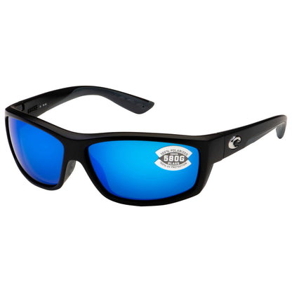 Front view of Costa del Mar Saltbreak Unisex Sunglasses BK-11-OBMGLP