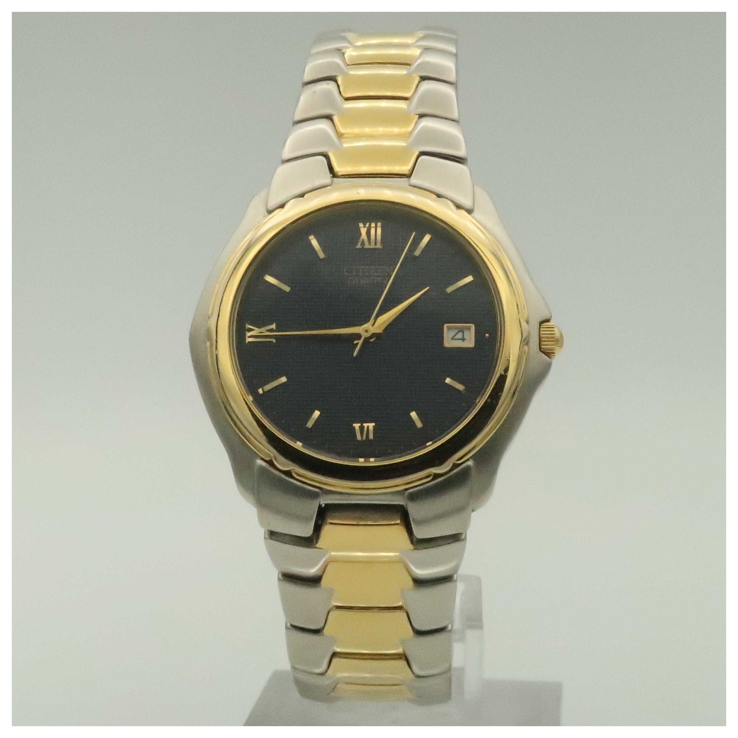 Front view of Citizen Dress Men's Watch BK0414-51L-PO